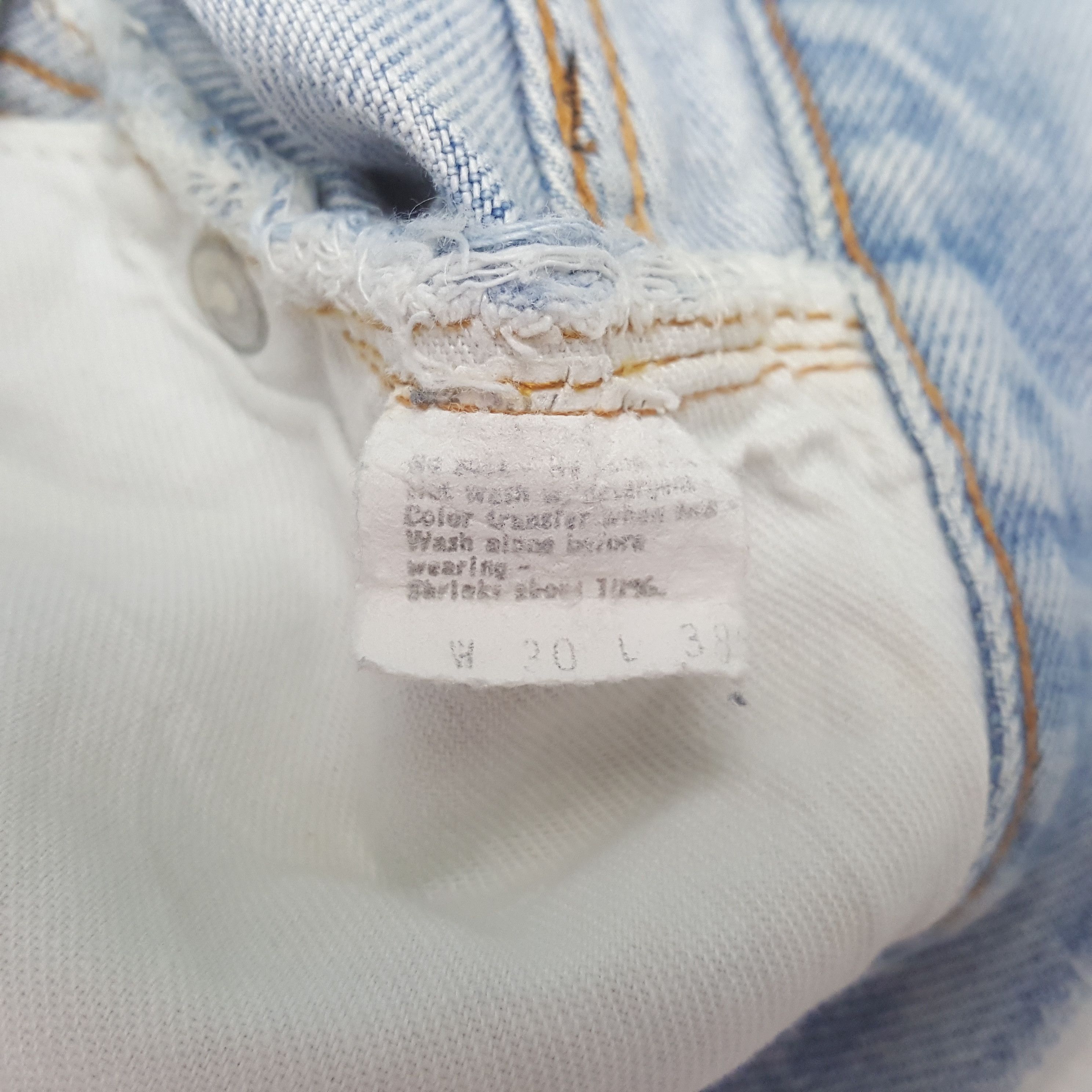 Levi's Levis Streetwear Distressed Jeans C297N11 Size US 28 / EU 44 - 13 Thumbnail