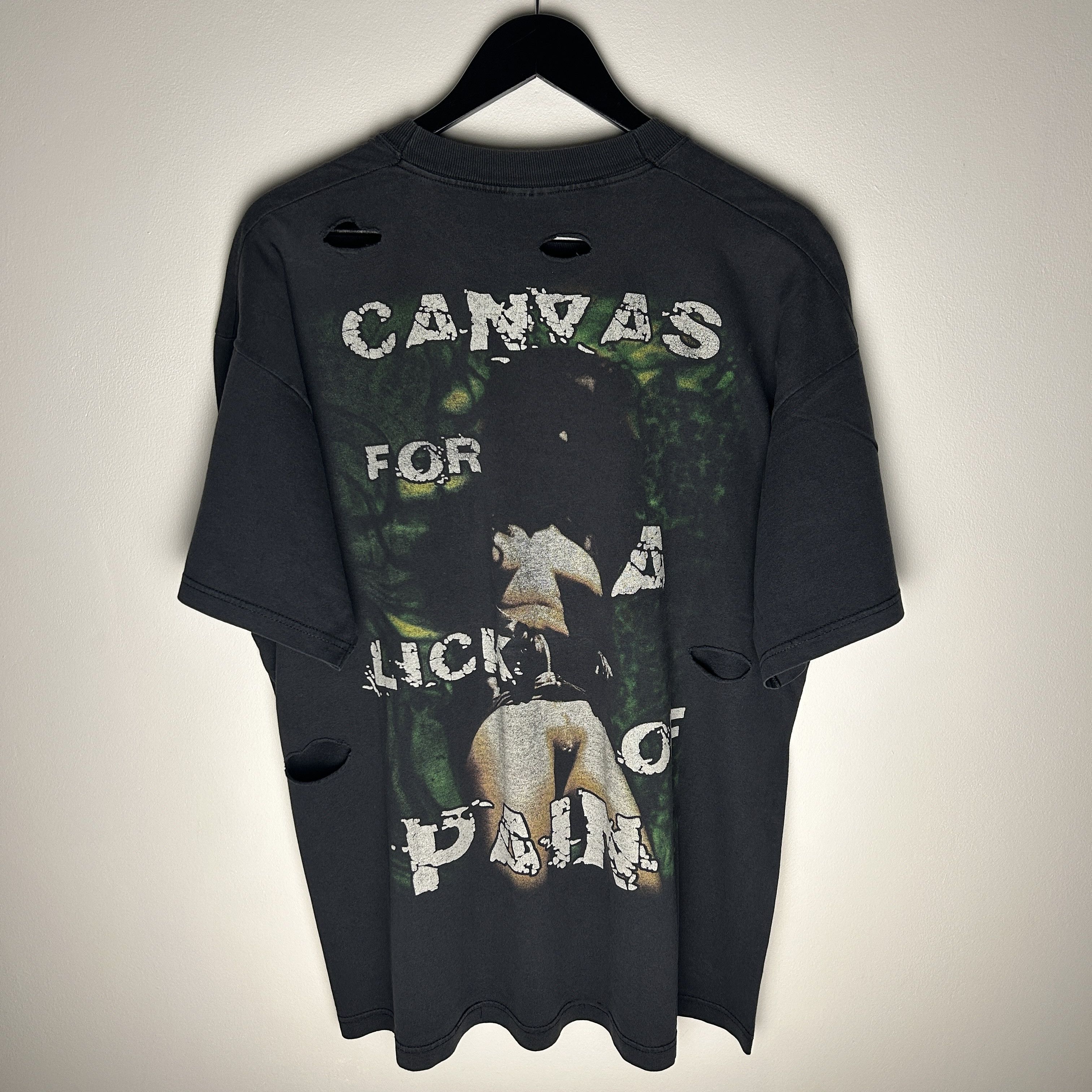 Band Tees Vintage Cradle Of Filth Canvas 90’s Band T-shirt Size US XL / EU 56 / 4 - 2 Thumbnail
