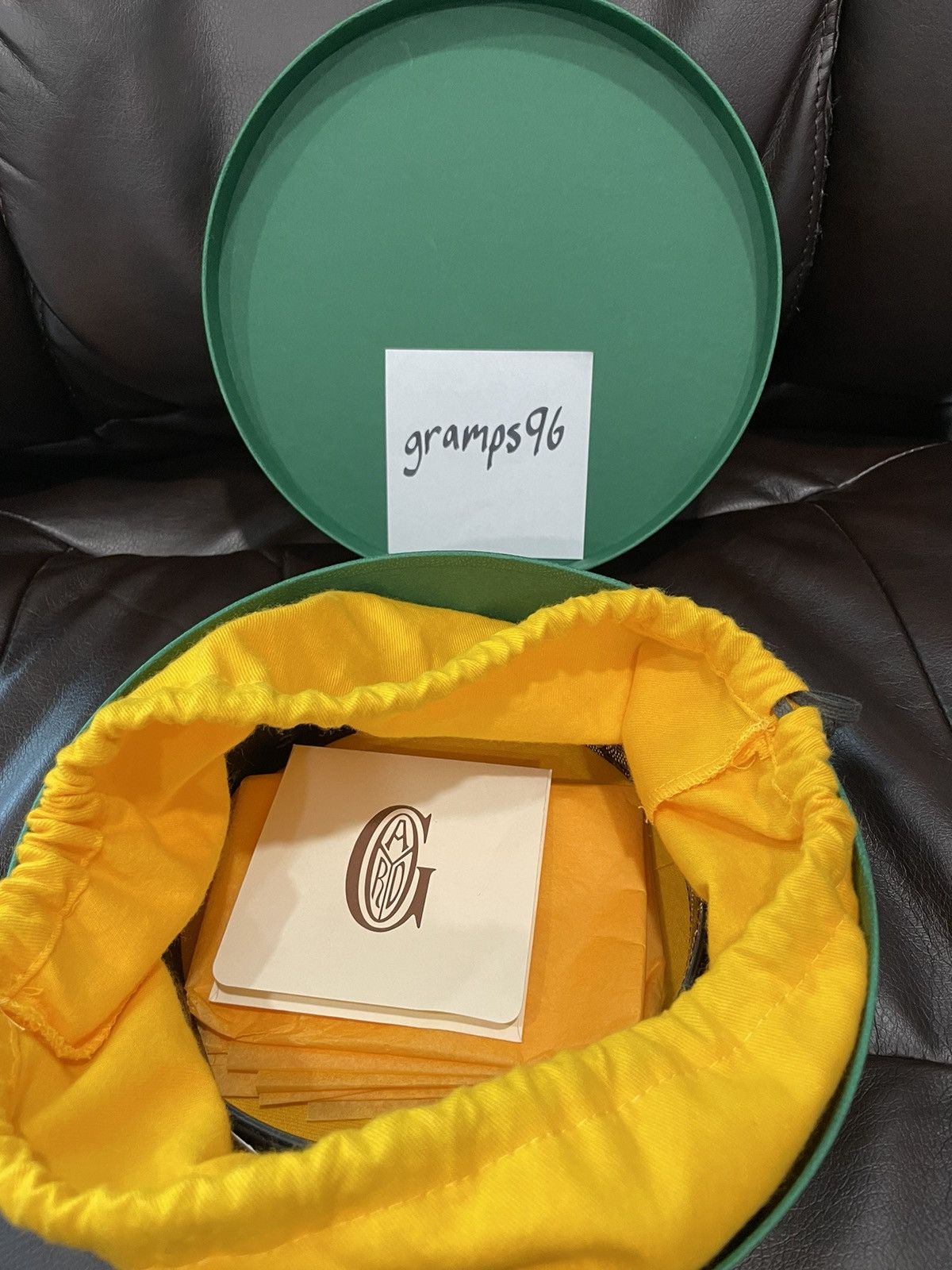 Goyard Goyard Fregate Belt size 90/36 Black Size 36 - 4 Thumbnail