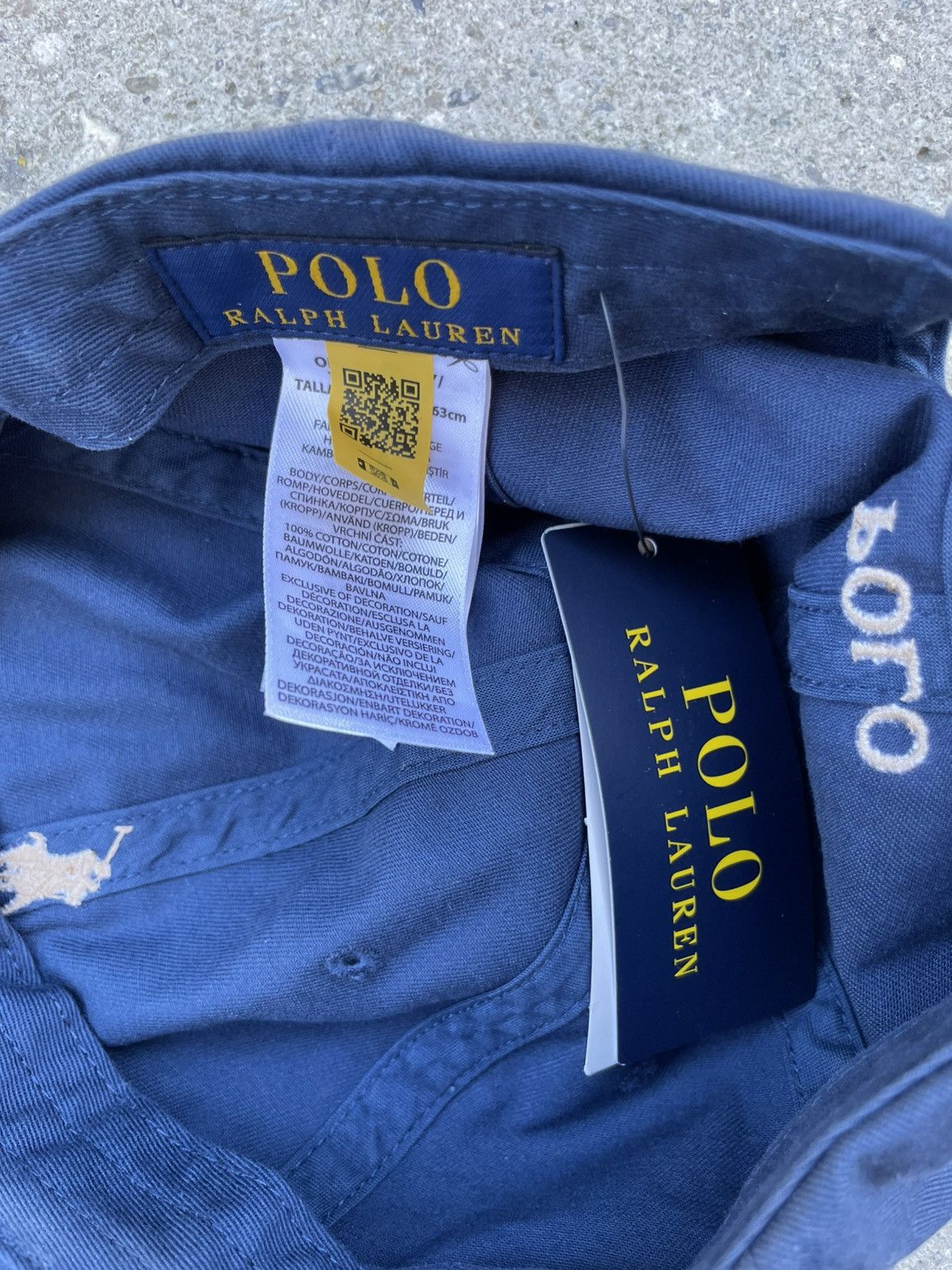 Polo Ralph Lauren Polo Ralph Lauren Hat Cap Luxury Menswear Blue One S. Size Size ONE SIZE - 11 Thumbnail