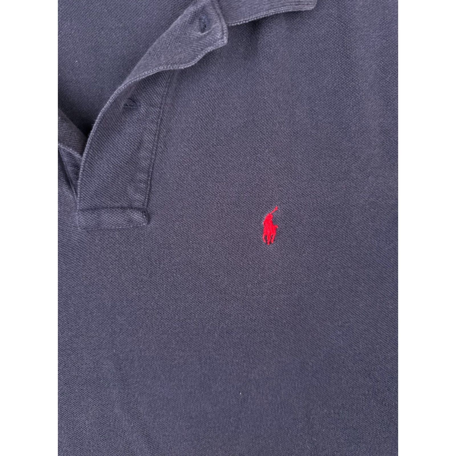 Ralph Lauren VINTAGE Ralph Lauren Polo Shirt Adult Large Blue 100% Cotton Short Sleeve Golf Golfer Embroidered Logo Mens Modern American Sports Polo Shirt Size US L / EU 52-54 / 3 - 6 Thumbnail