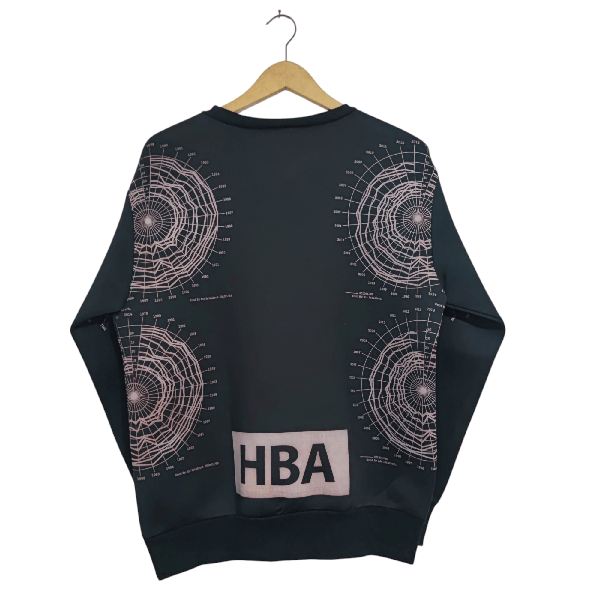 Hood By Air Rare Hood by air HBA geometrical style design sweatshirt Size US L / EU 52-54 / 3 - 2 Thumbnail