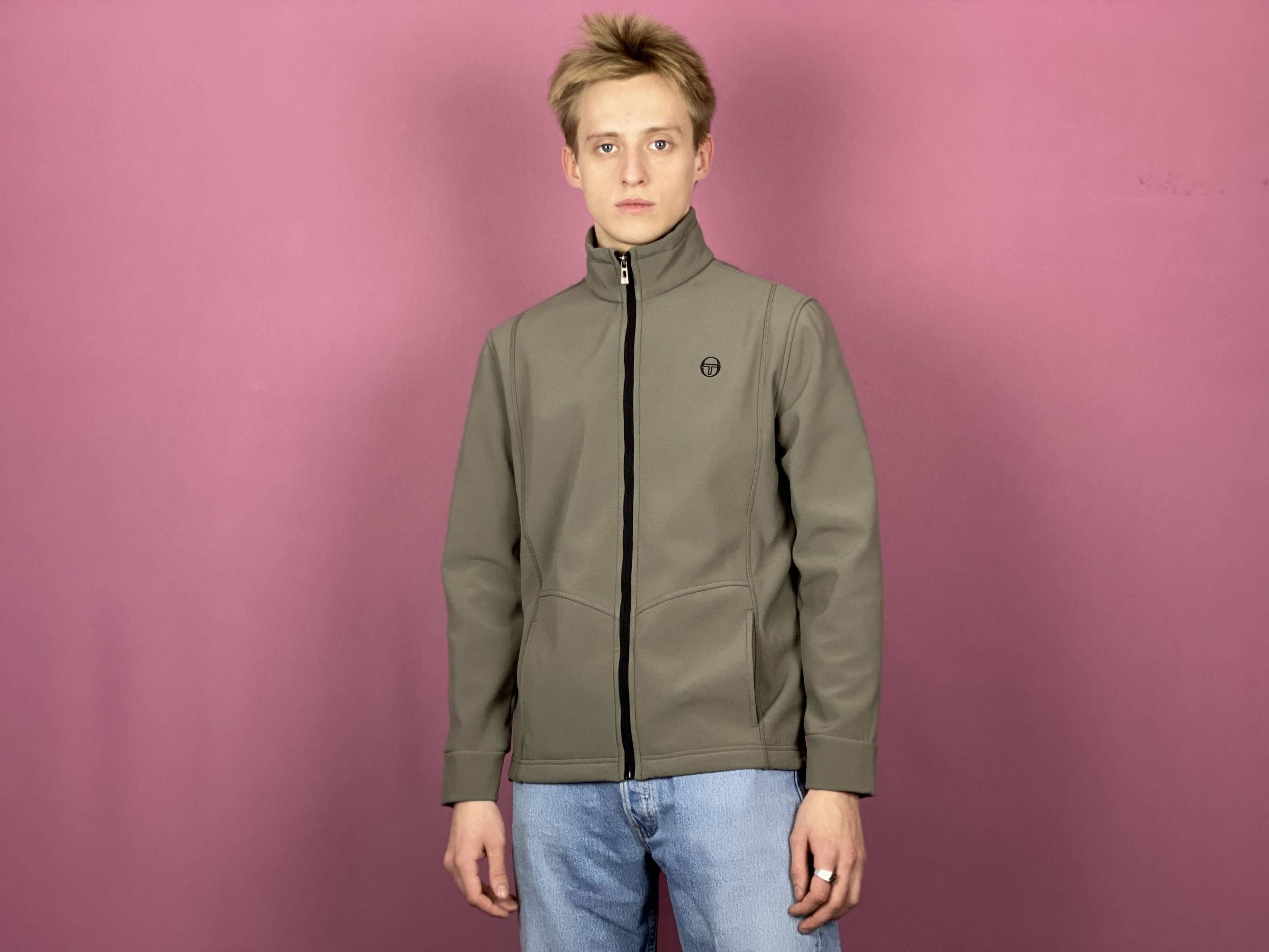 Sergio Tacchini × Vintage Sergio Tacchini Vintage Men's Shell Jacket - M Size US M / EU 48-50 / 2 - 4 Thumbnail