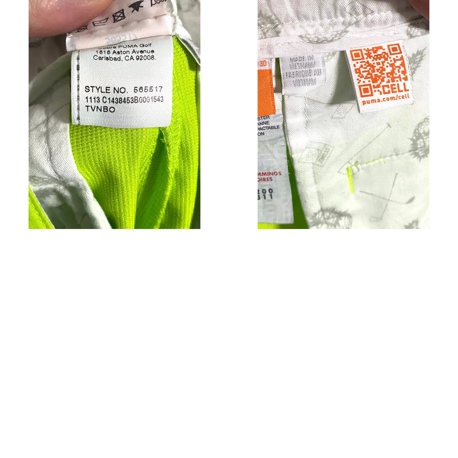 Puma Puma Cell Neon Lime Green Golf Shorts Mens 30 Athleisure Summer Preppy Golf Shorts Mens 30 Green Nike Size US 30 / EU 46 - 8 Thumbnail