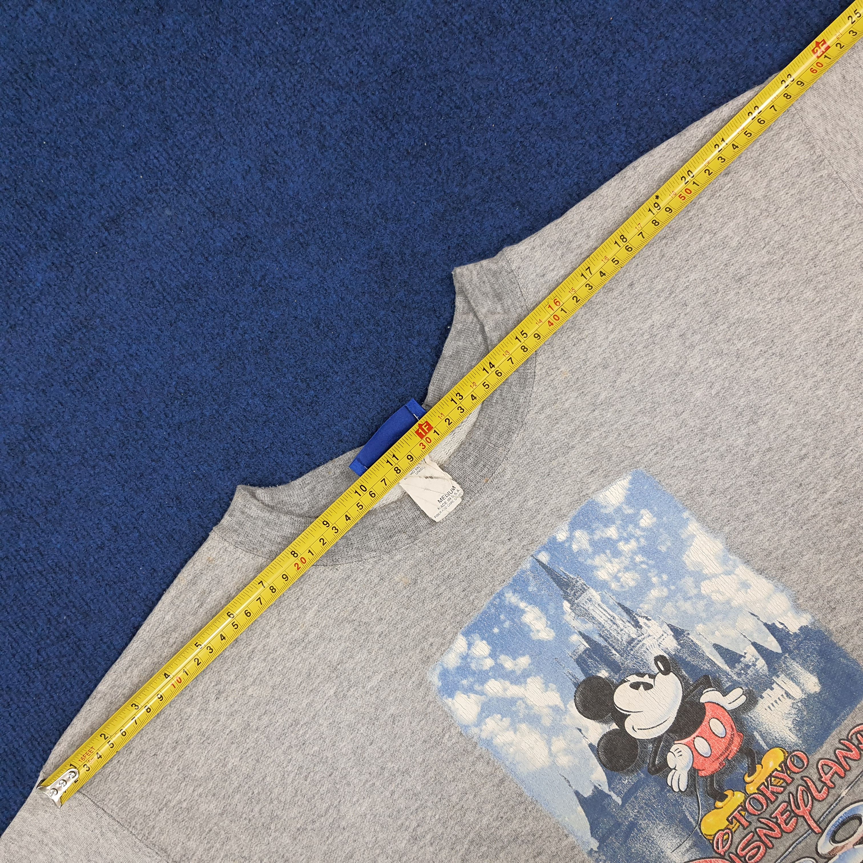 Disney × Mickey Mouse × Vintage Vintage Tokyo Disneyland Mickey Mouse Sweatshirt Size US M / EU 48-50 / 2 - 7 Thumbnail