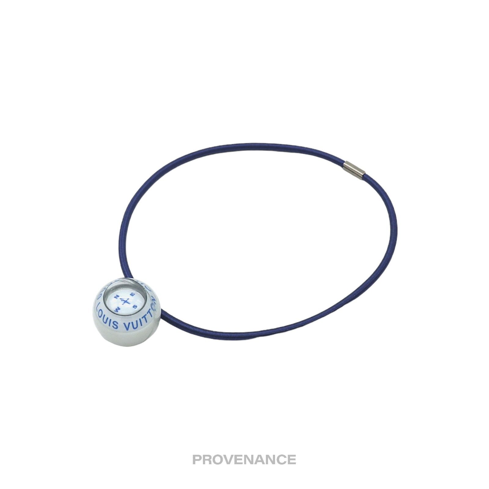 Louis Vuitton 🔴 Louis Vuitton Cup 2000 Compass 360 Necklace - Blue Size ONE SIZE - 1 Thumbnail