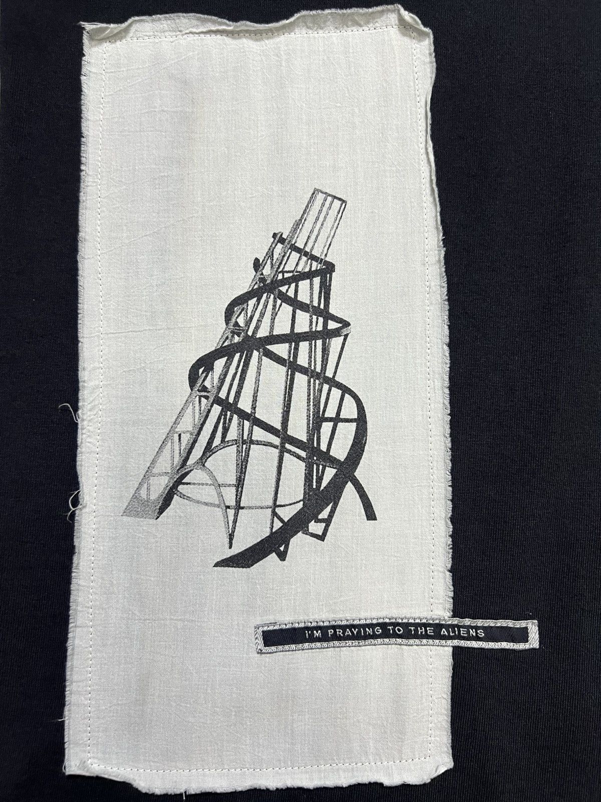 Rick Owens Rick Owens Drkshdw - S/S 19 - Graphic Patch Oversized TShirt Size US M / EU 48-50 / 2 - 7 Thumbnail