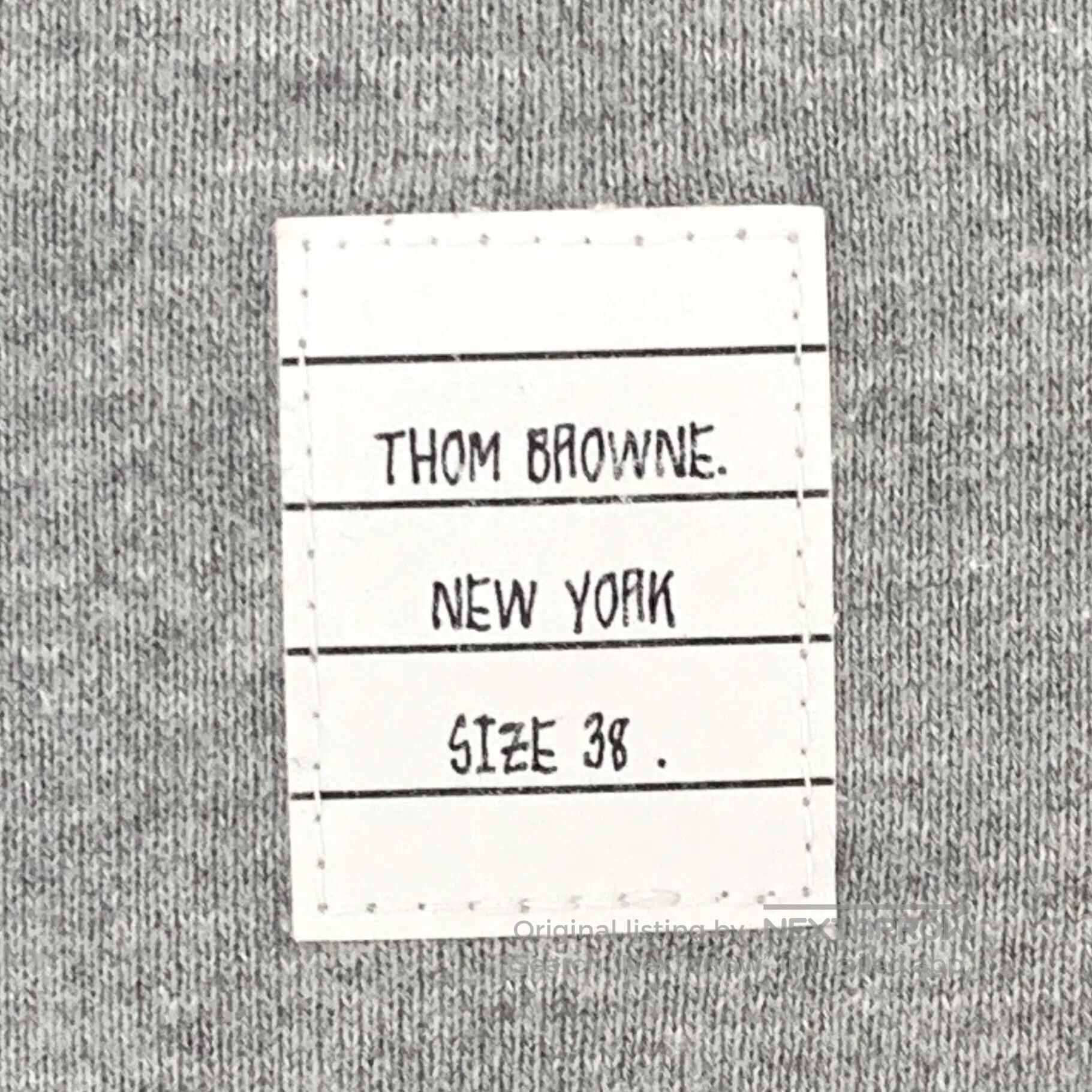 Thom Browne Thom Browne size M Gray Classic Four Stripe Cotton Drawstr Size US 38 / EU 54 - 6 Thumbnail
