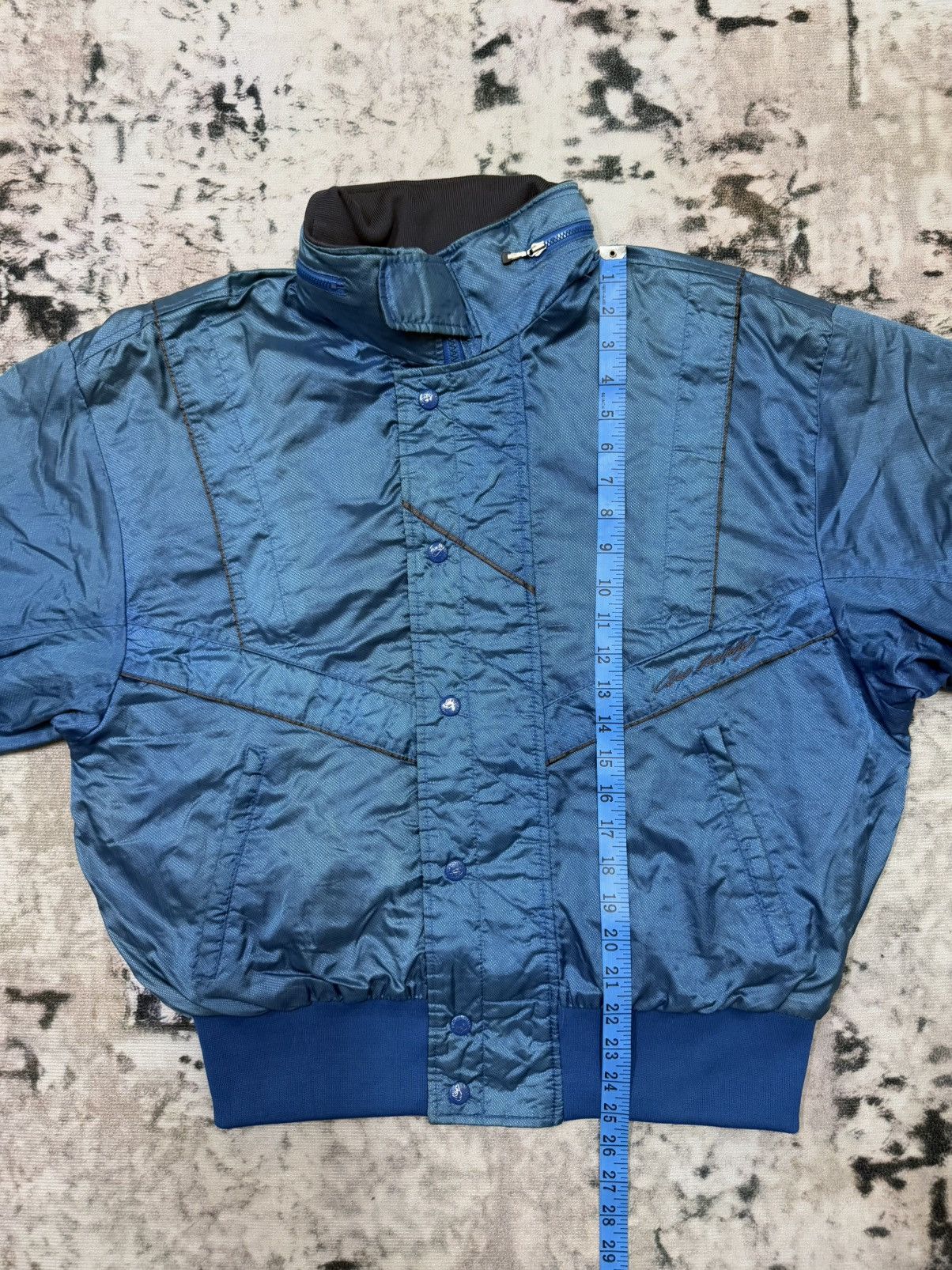 Nike Vintage 90s Nike Nylon Bomber Jacket Size US L / EU 52-54 / 3 - 20 Thumbnail