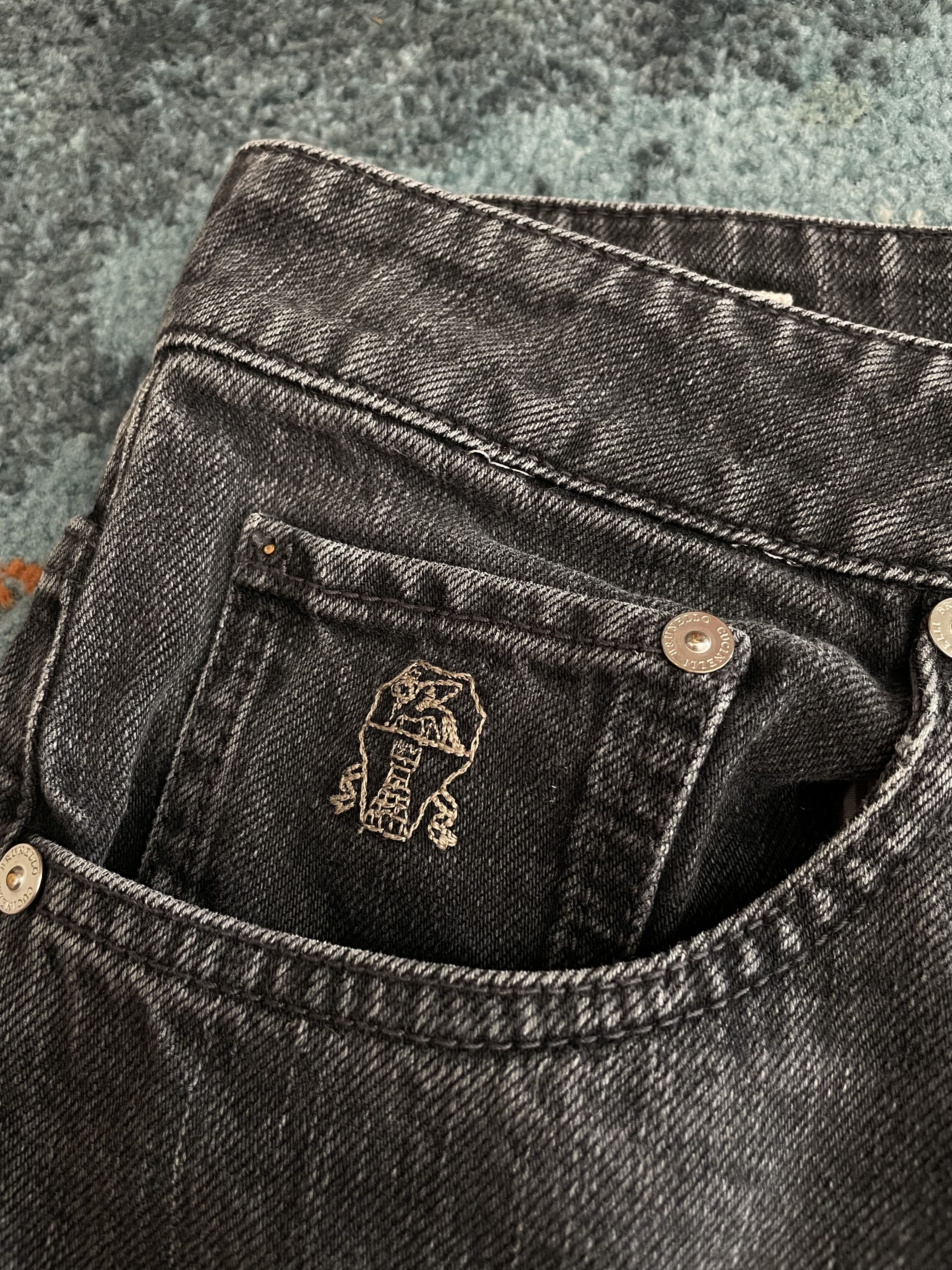 Brunello Cucinelli Brunello Cucinelli Lose Fit denim Pants Size US 33 - 4 Thumbnail