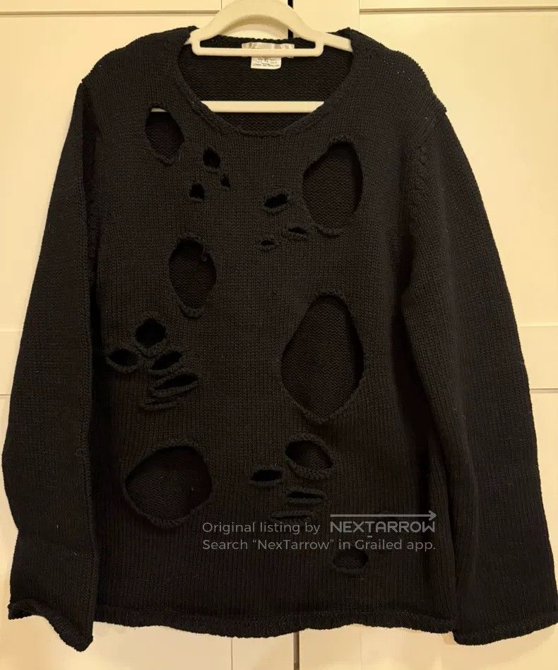 Comme des Garcons Comme Des Garcons Knitted holey sweater Size XL / US 12-14 / IT 48-50 - 1 Thumbnail