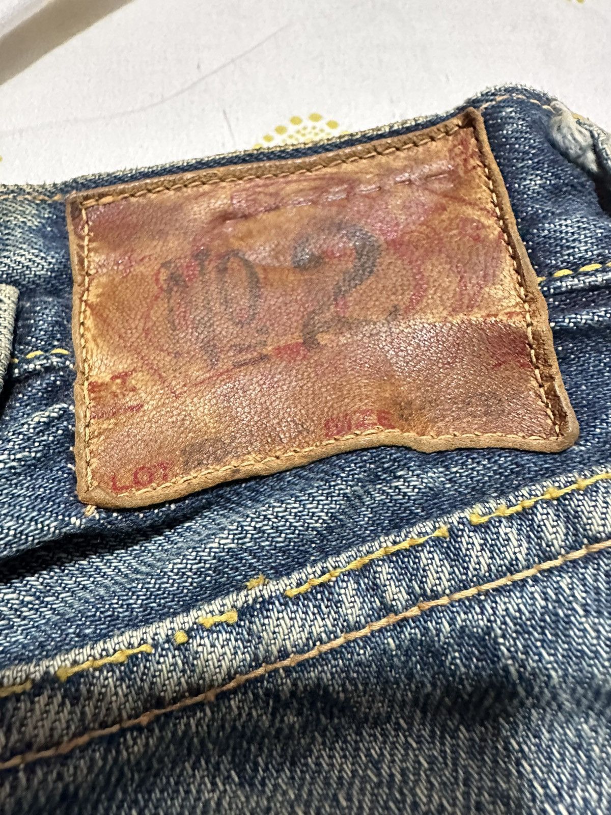 Evisu Evisu Daicot distressed seleved denim pants Size US 28 / EU 44 - 3 Thumbnail