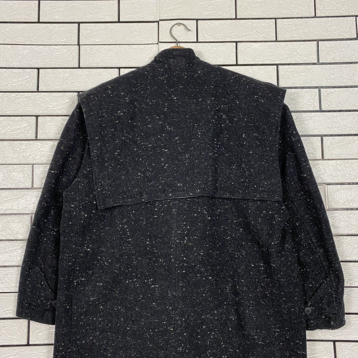 Issey Miyake 📌Vintage Overcoat Wool Long Double Breast Time Is Over Size US M / EU 48-50 / 2 - 12 Thumbnail