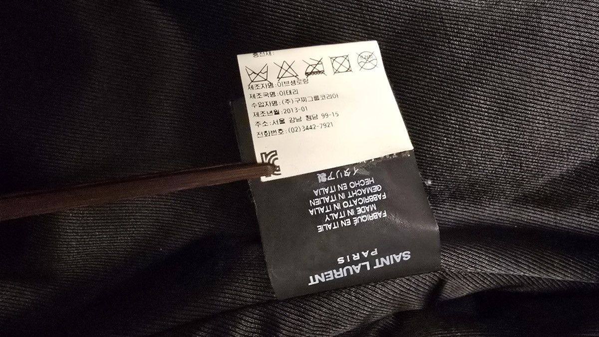 Saint Laurent Paris Saint Laurent 13SS L01 Leather Jacket 50 Size US M / EU 48-50 / 2 - 4 Thumbnail