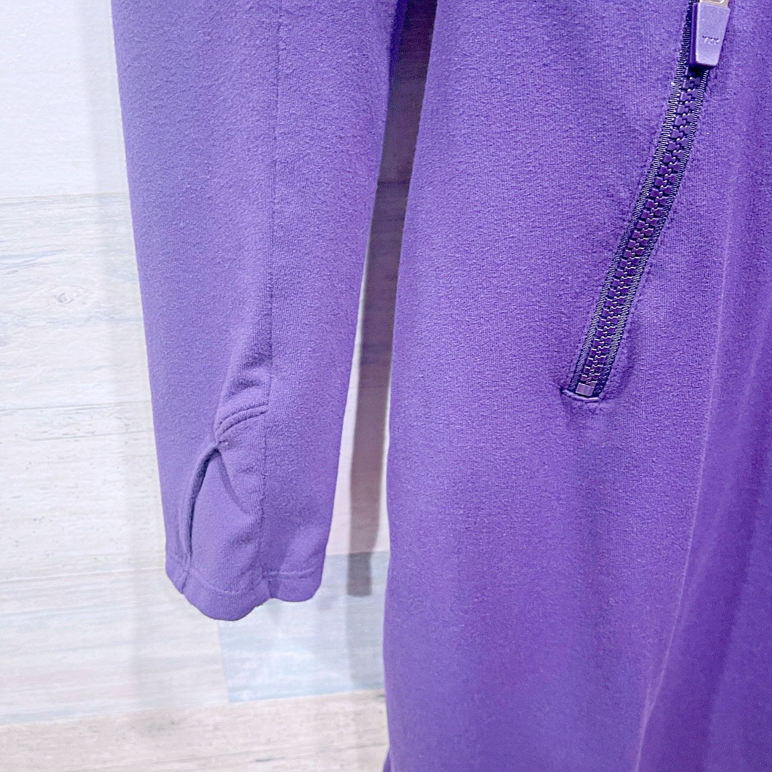 Athleta Athleta Suedy Lady Wrap Dress Purple Womens Medium Size M / US 6-8 / IT 42-44 - 3 Thumbnail