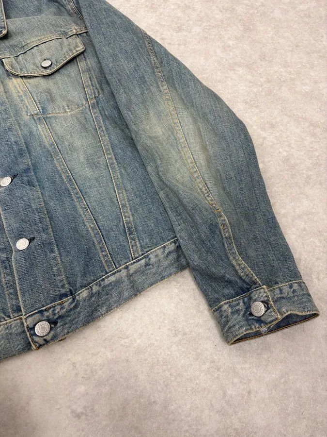 Helmut Lang AW1999 Helmut Lang Blue Faded Denim Jacket Size US L / EU 52-54 / 3 - 7 Thumbnail