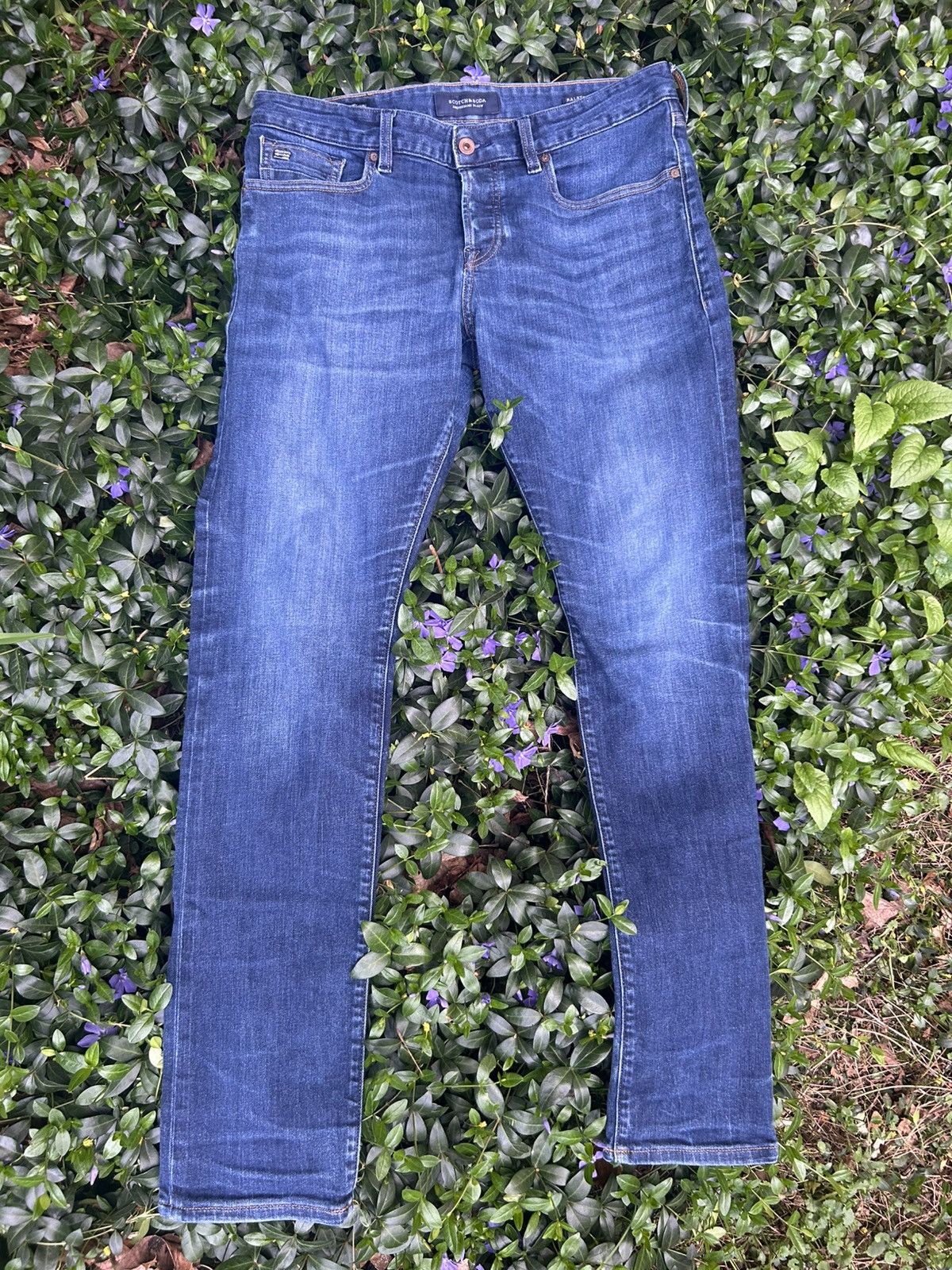 Scotch & Soda Scotch&Soda Ralston Jeans Men’s 33x34 Slim Straight Stretch Size US 33 - 1 Thumbnail