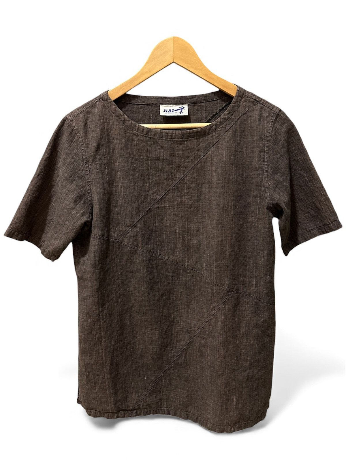 Hai Sporting Gear Vintage Hai Sporting Gear Linen Cut & Sewn Shirt (Rare) Size US M / EU 48-50 / 2 - 1 Thumbnail