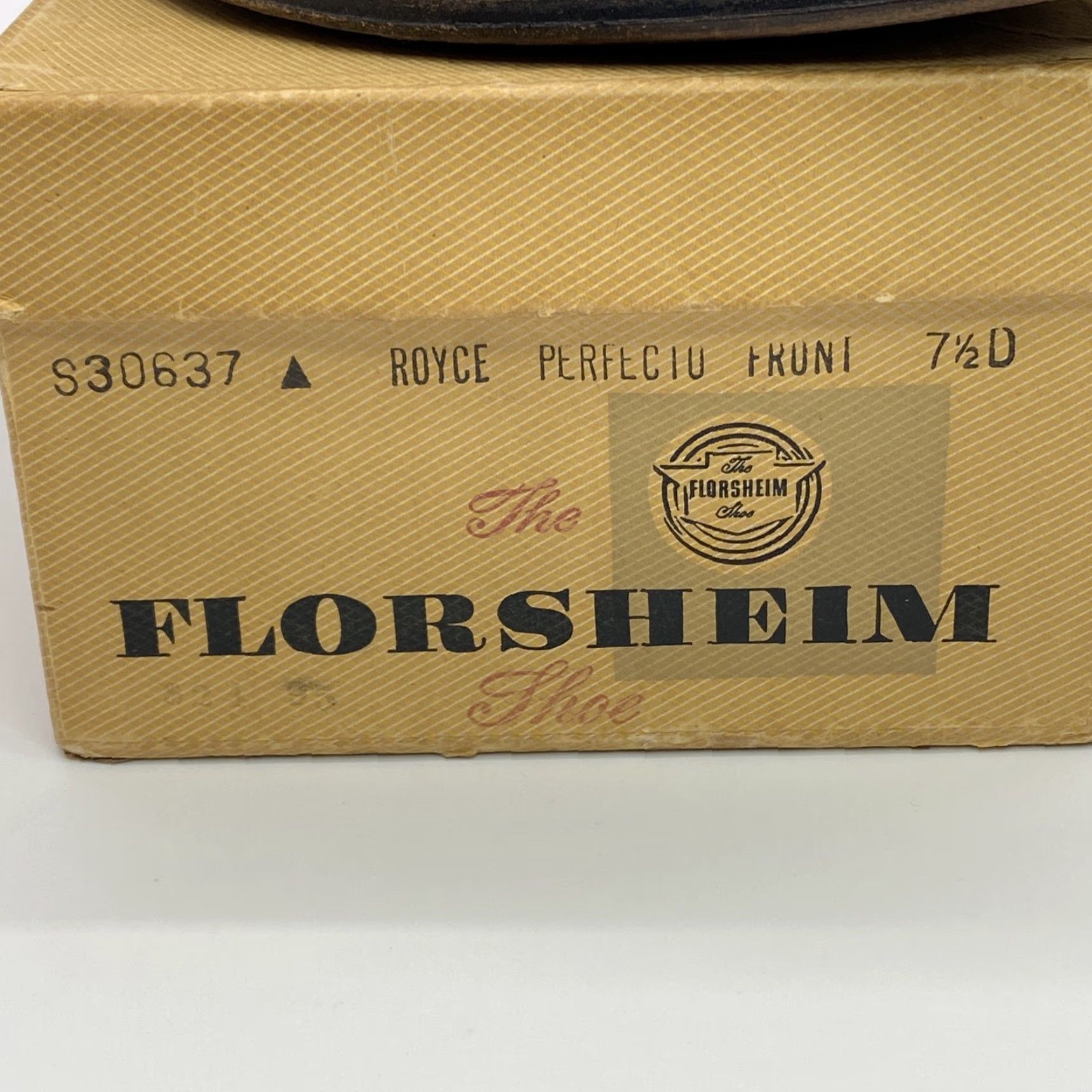 Florsheim VTG Florsheim “The Plateau” 1960s Derby Black Velvet Calf 3-Eye Men’s Shoes 9Vintage Luxury Tailored Fit Mens Size US 9 / EU 42 - 2 Thumbnail