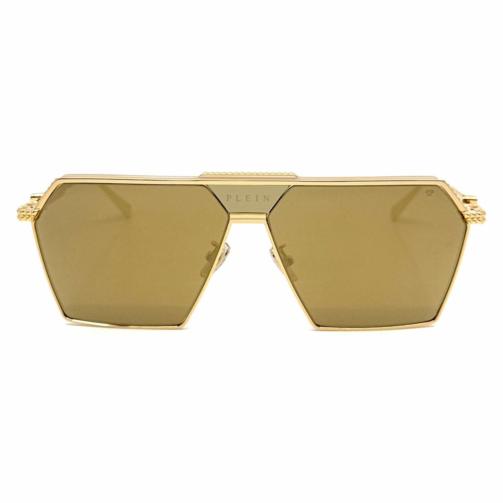 Philipp Plein PHILIPP PLEIN Sunglasses Stud SPP076V Col400G Authentic Size ONE SIZE - 2 Thumbnail