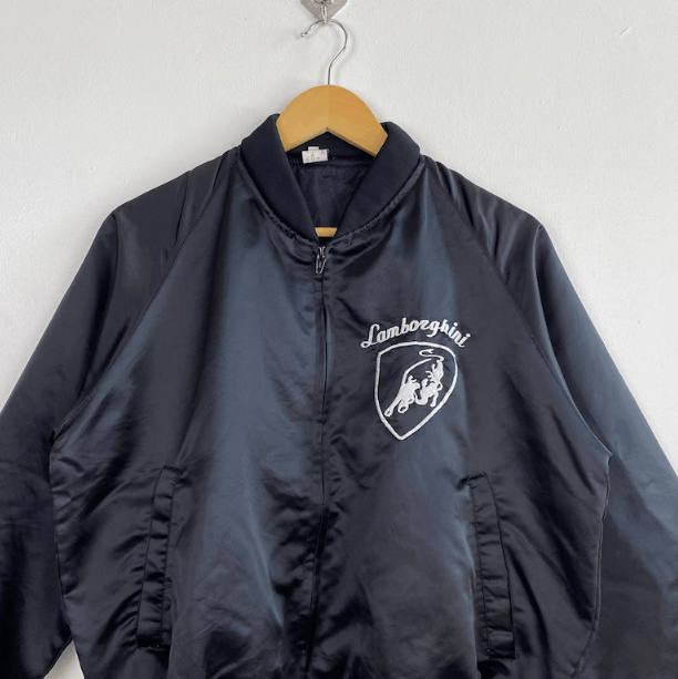 Lamborghini VINTAGE 90S LAMBORGHINI SATIN JACKET Size US S / EU 44-46 / 1 - 4 Thumbnail