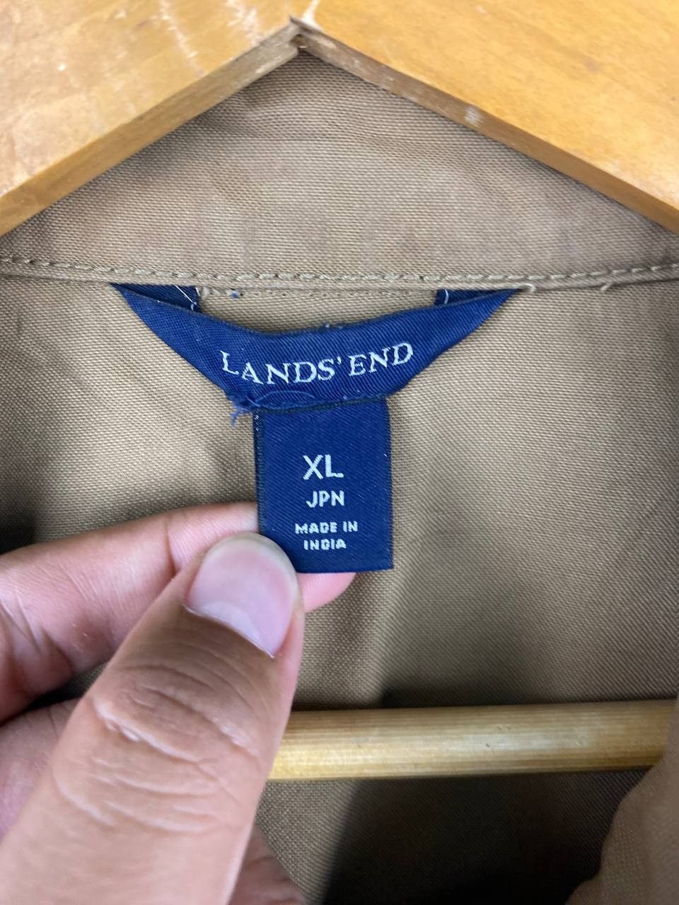 Lands' End lands end khakis 3d pocket jacket nice design Size US XL / EU 56 / 4 - 7 Thumbnail