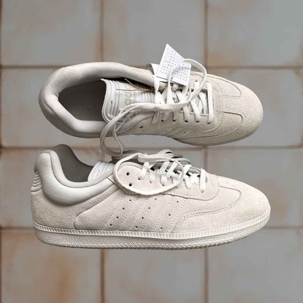 Adidas ADIDAS Samba White Vapour SAMBA White Vapour Men US 9.5 UK 9 EU 43 1/3 Sneaker Athletic Suede 2024 Size US 9 / EU 42 - 1 Thumbnail