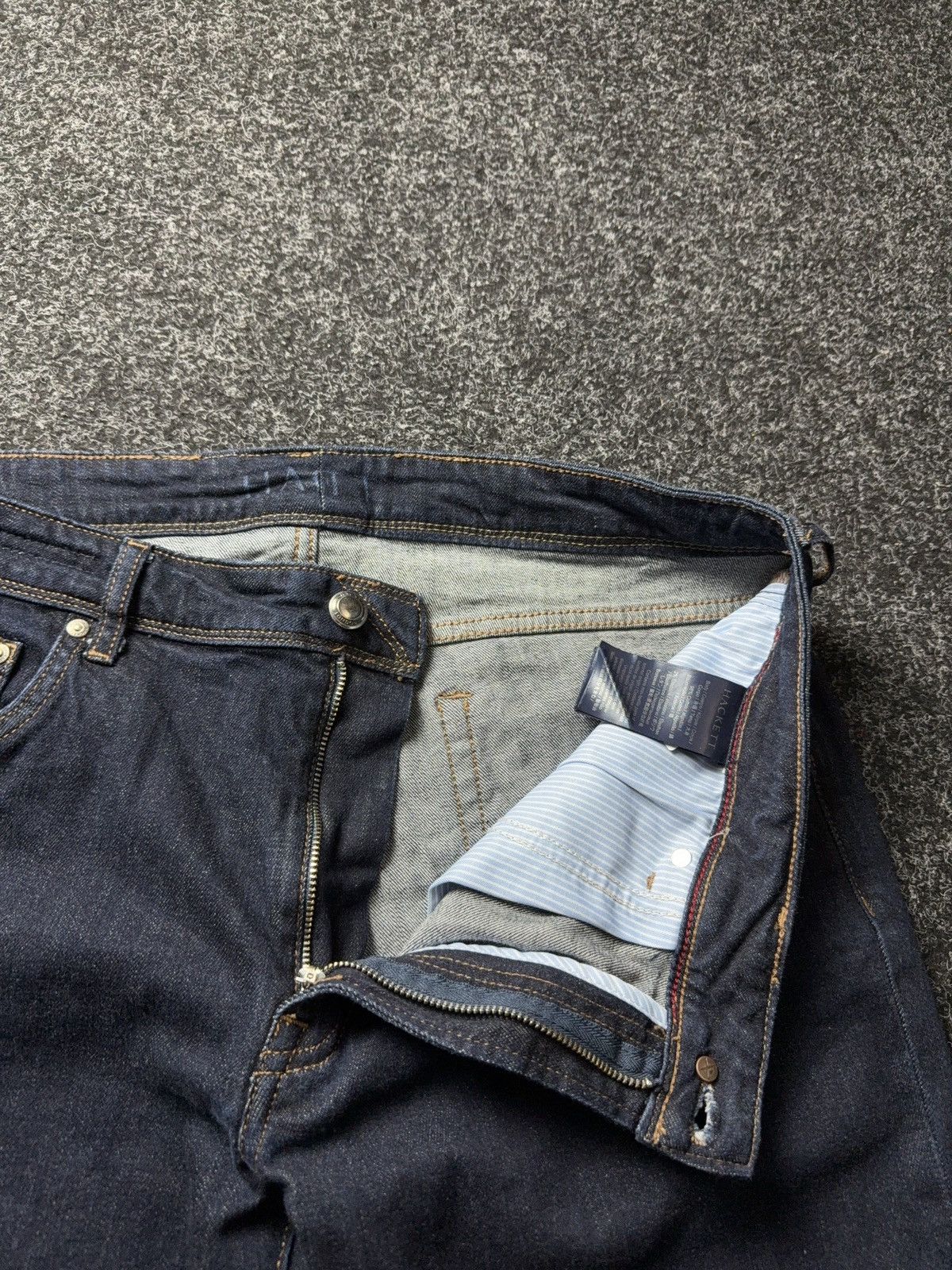 Hackett Luxury Hackett London Newbury Slim Denim Jeans Dark Blue 38S Size US 36 / EU 52 - 9 Thumbnail