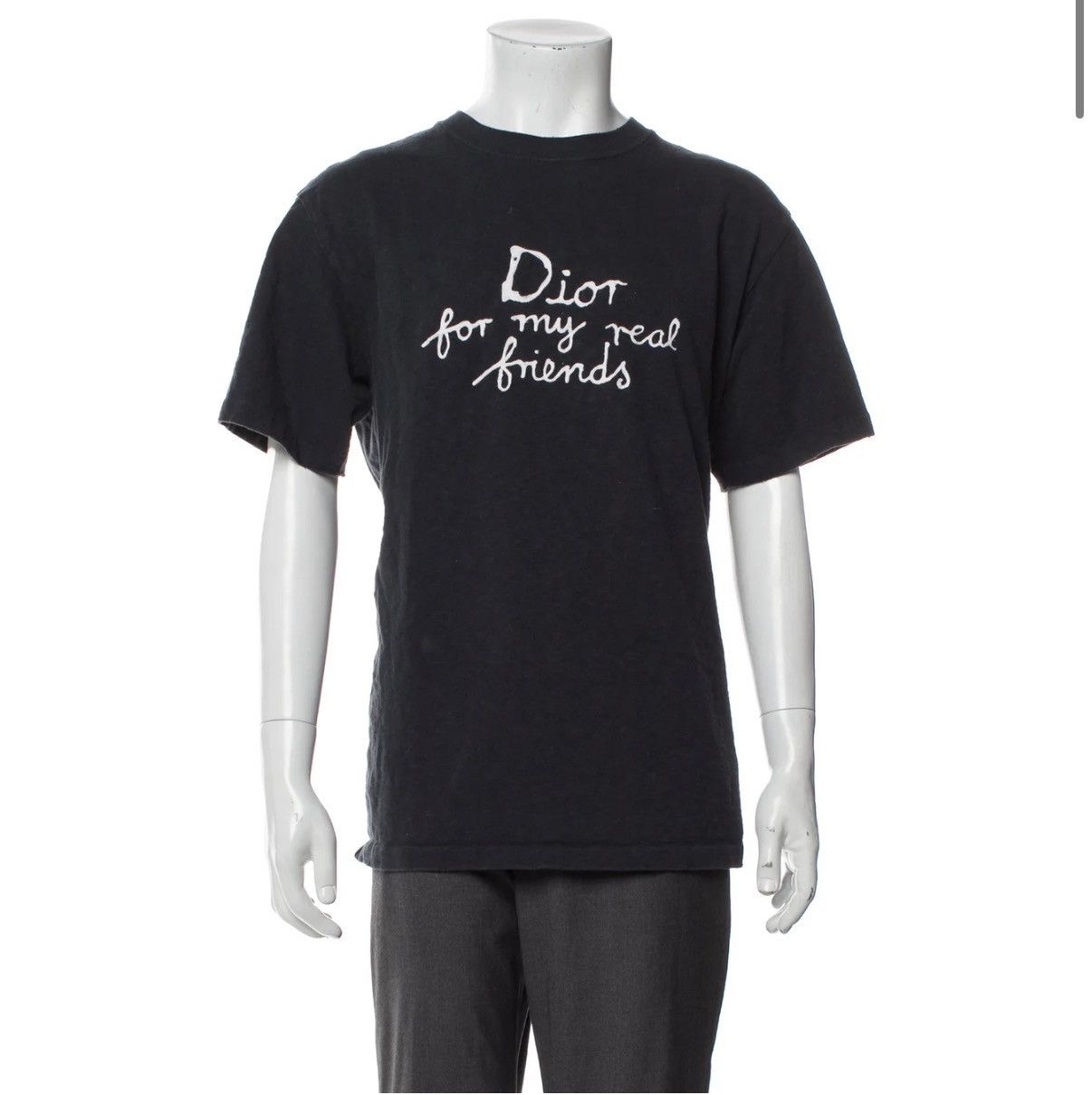 Dior Dior Black Blue Towel Short Sleeve T-shirt-yf | Grailed