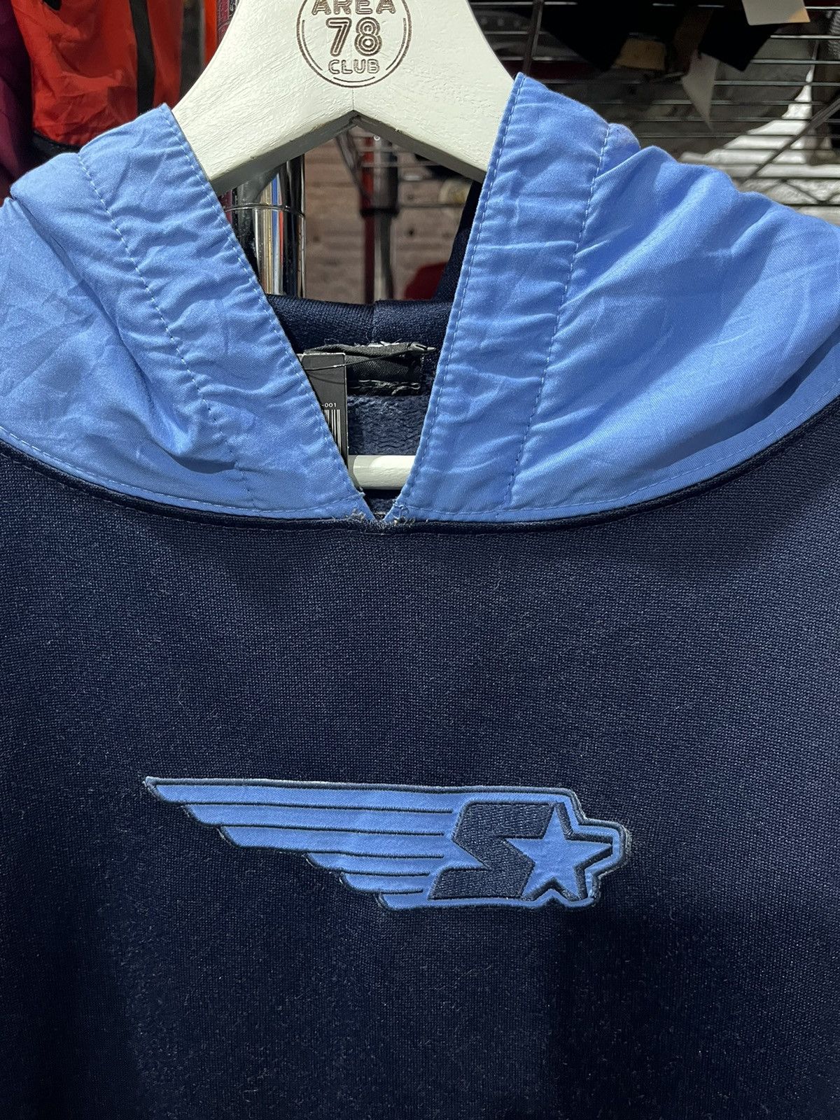 Starter × Vintage Starter Hoodie Center Logo 90s (for kids) Size US S / EU 44-46 / 1 - 3 Thumbnail