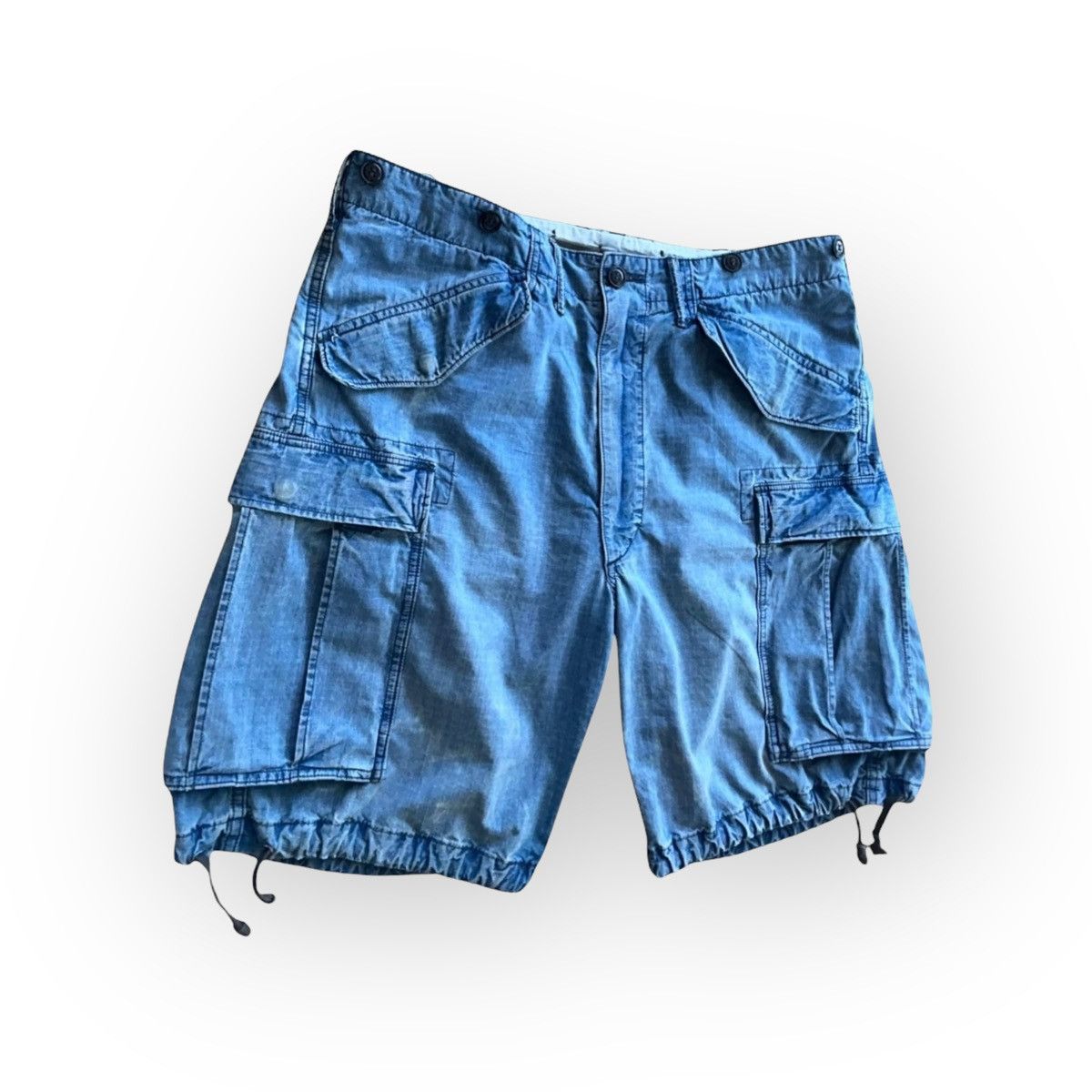 Polo Ralph Lauren Ralph Lauren Indigo Mercantile Ripstop Cargo Short Size US 33 - 4 Thumbnail
