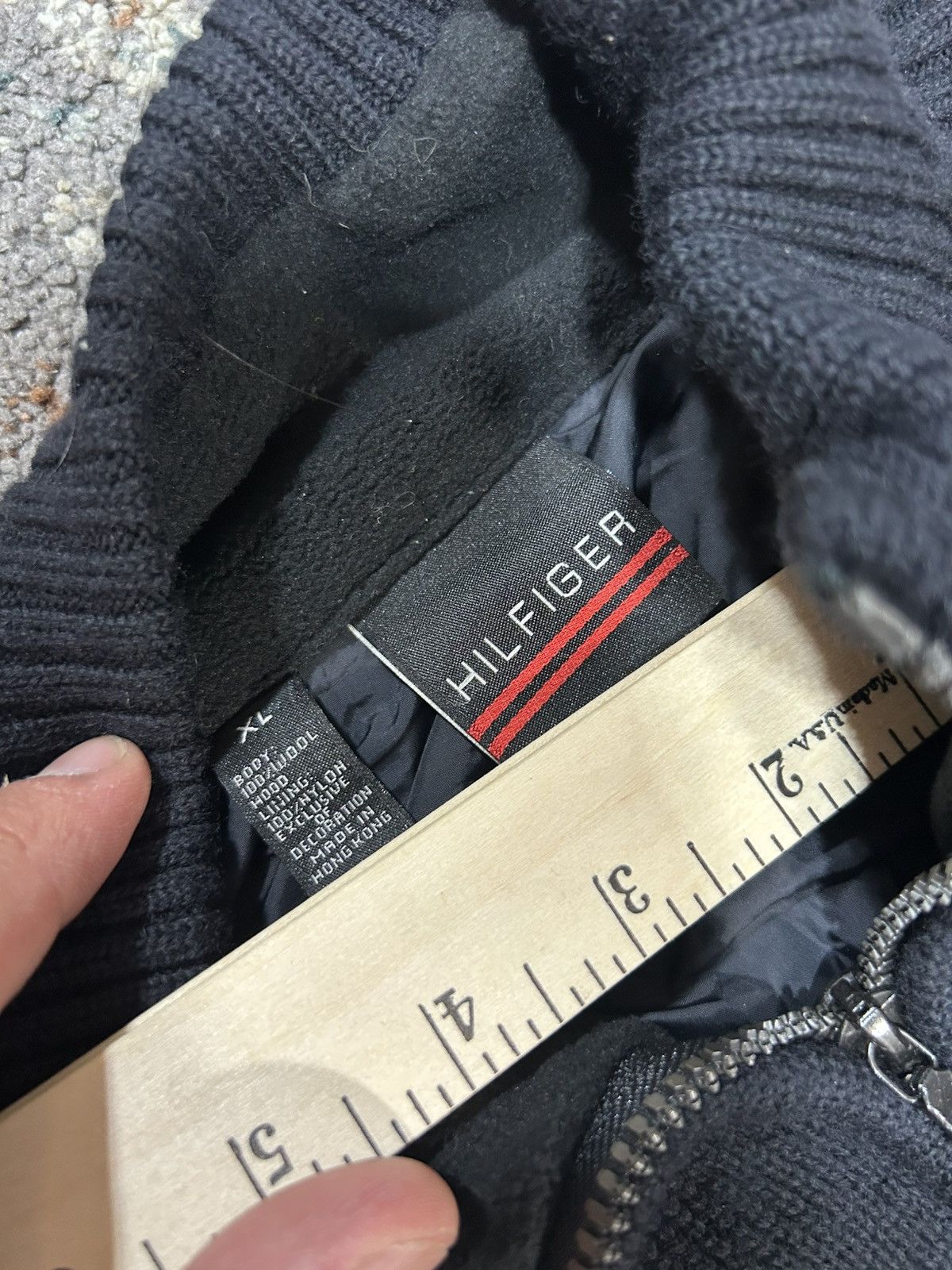 Vintage Y2K Tommy Hilfiger US Ski Team 1/4 Zip Pullover Fleece Size US XL / EU 56 / 4 - 5 Thumbnail