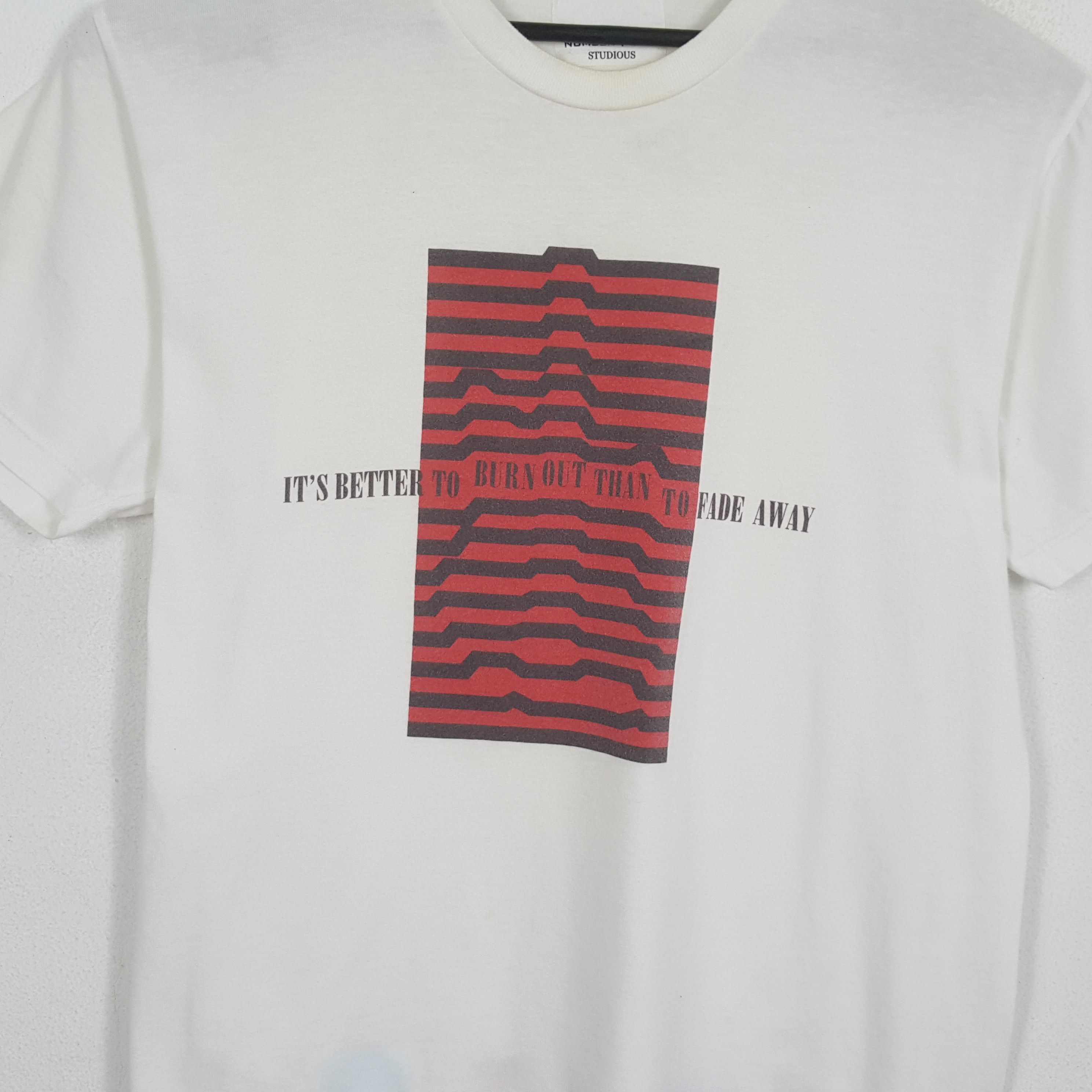 Japanese Brand × Number (N)ine × Vintage NUMBER NINE Japanese Brand Center Design Tshirt Size US L / EU 52-54 / 3 - 2 Thumbnail