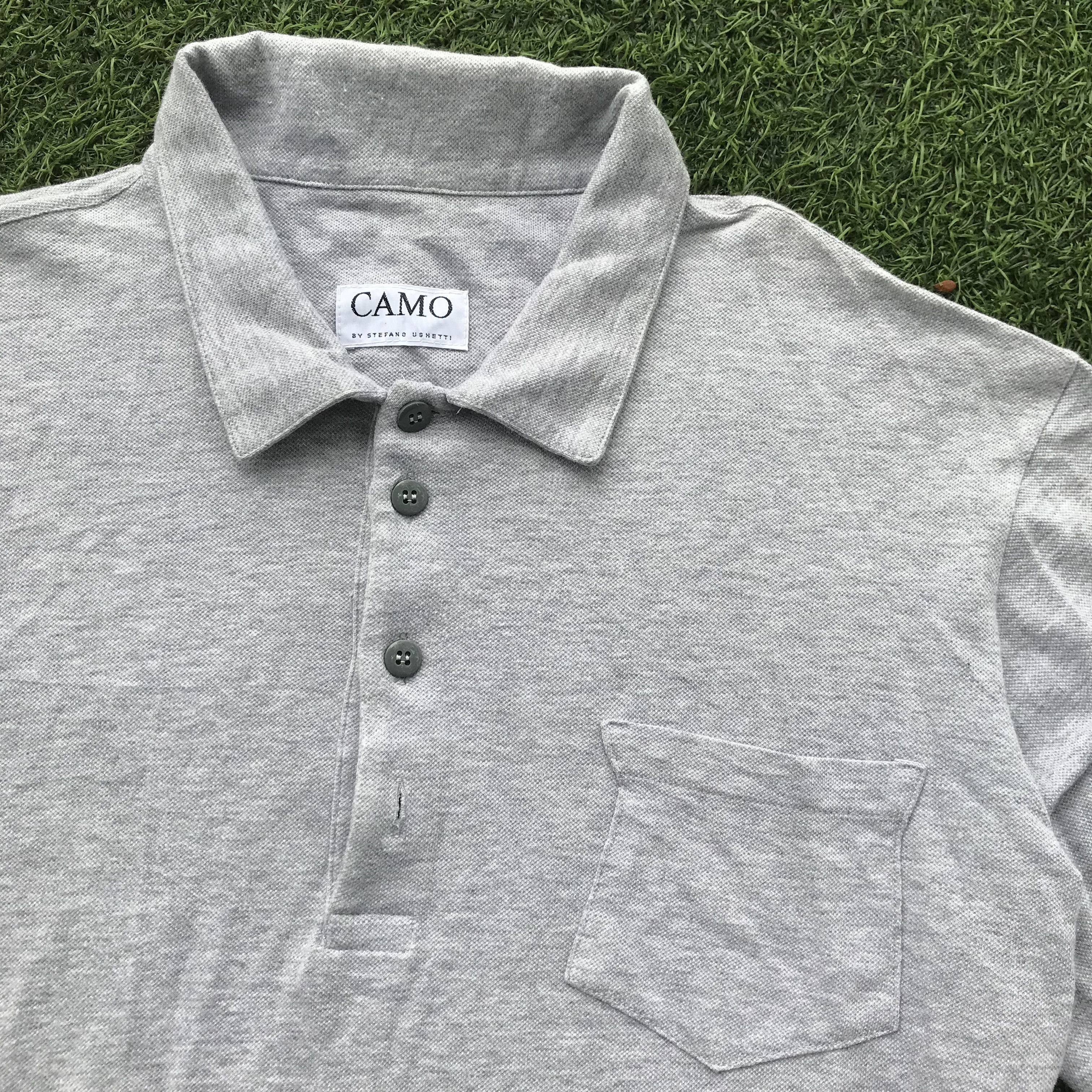 United Arrows Camo Factory Italy Polo Shirt Designer steffano ughetti Size US M / EU 48-50 / 2 - 4 Thumbnail