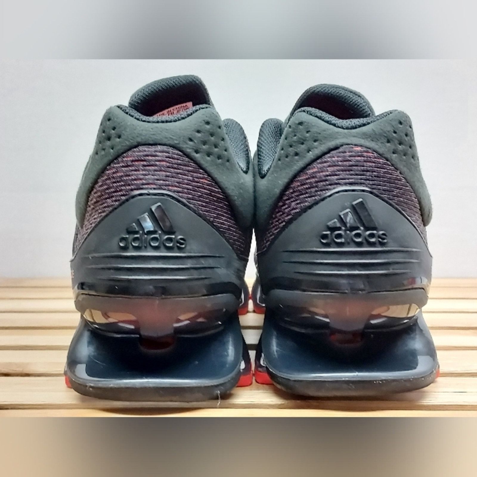 Adidas Adidas Mens | Black & Red Springblade Athletic Shoes Size 9 Size US 9 / EU 42 - 7 Thumbnail