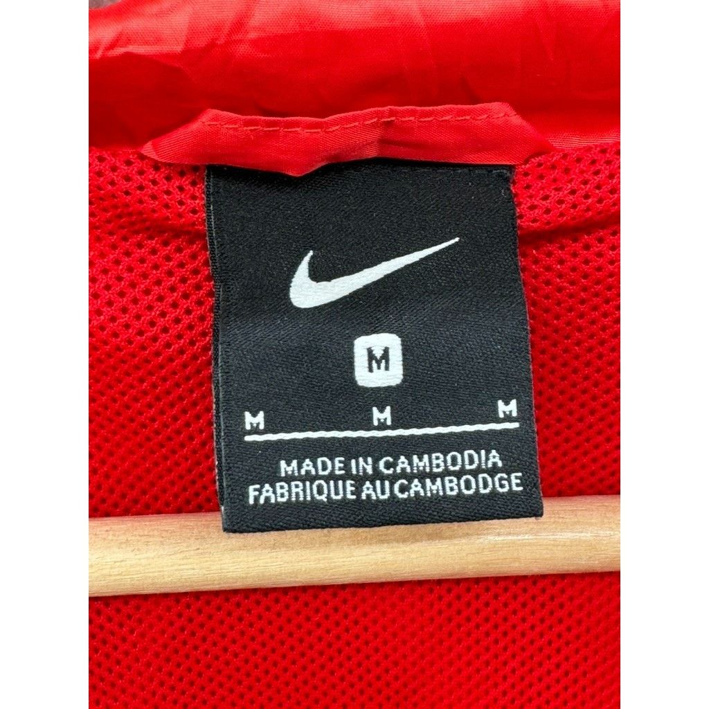 Nike Nike Men's Dark Orange Full Zip Windbreaker Jacket Size US M / EU 48-50 / 2 - 3 Thumbnail