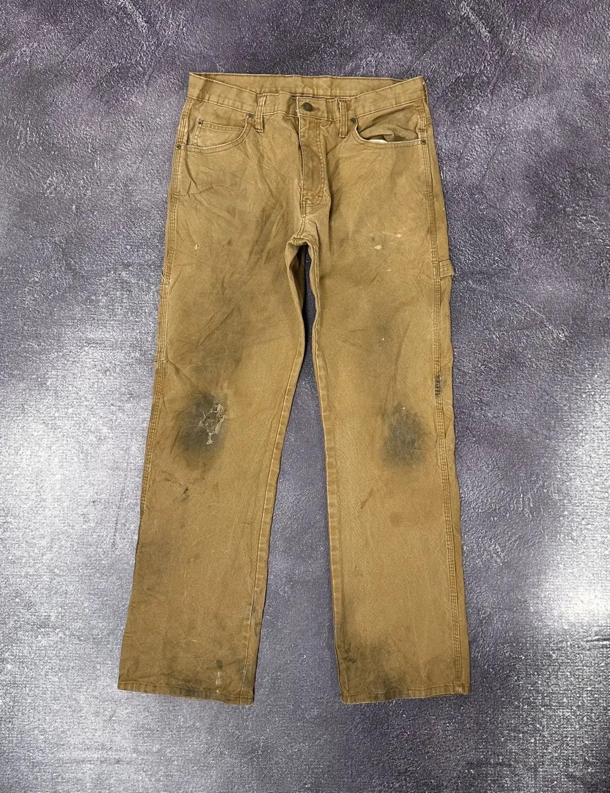 Dickies × Vintage Vintage Dickies American Distressed Work Hype Pants Jeans Size US 32 / EU 48 - 2 Thumbnail