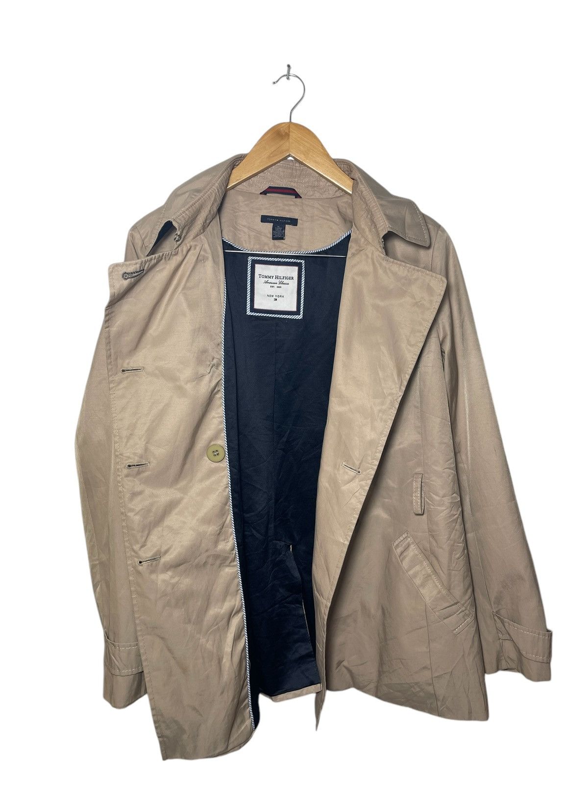 Designer × Tommy Hilfiger Tommy Hilfilger New York Button Coat Size US XL / EU 56 / 4 - 3 Thumbnail
