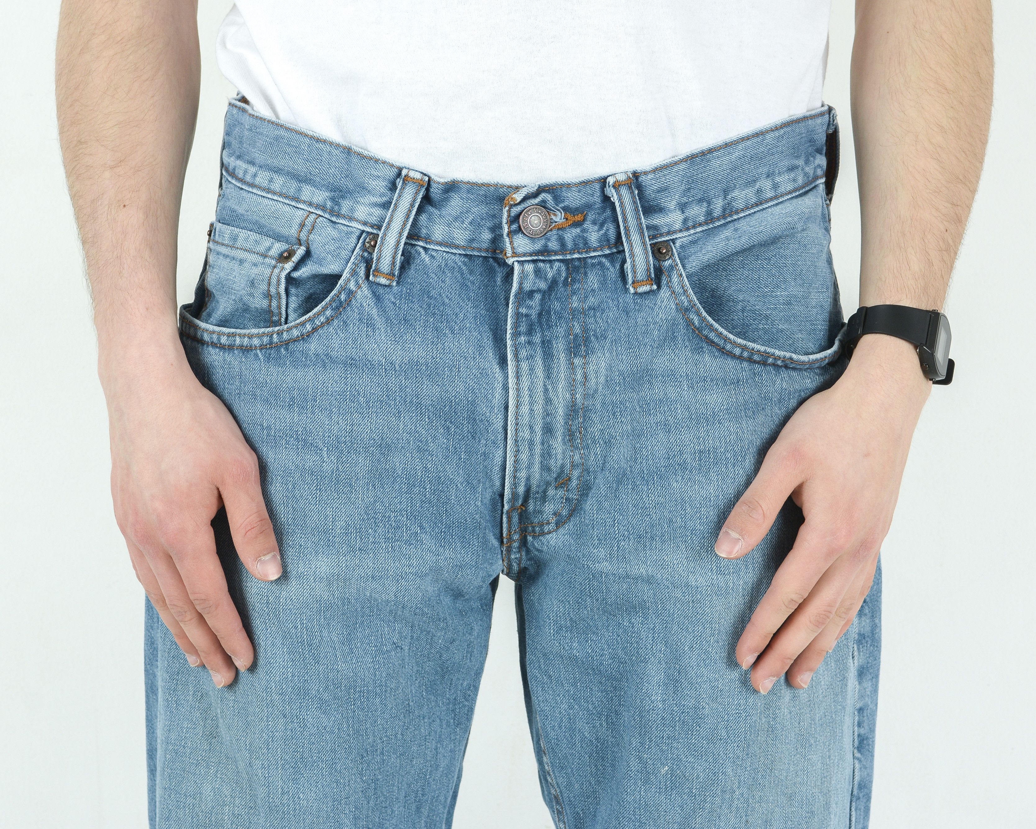 Levi's 559 W33 L30 Relaxed Straight Jeans Trousers Pants Everyday Size US 33 - 3 Thumbnail