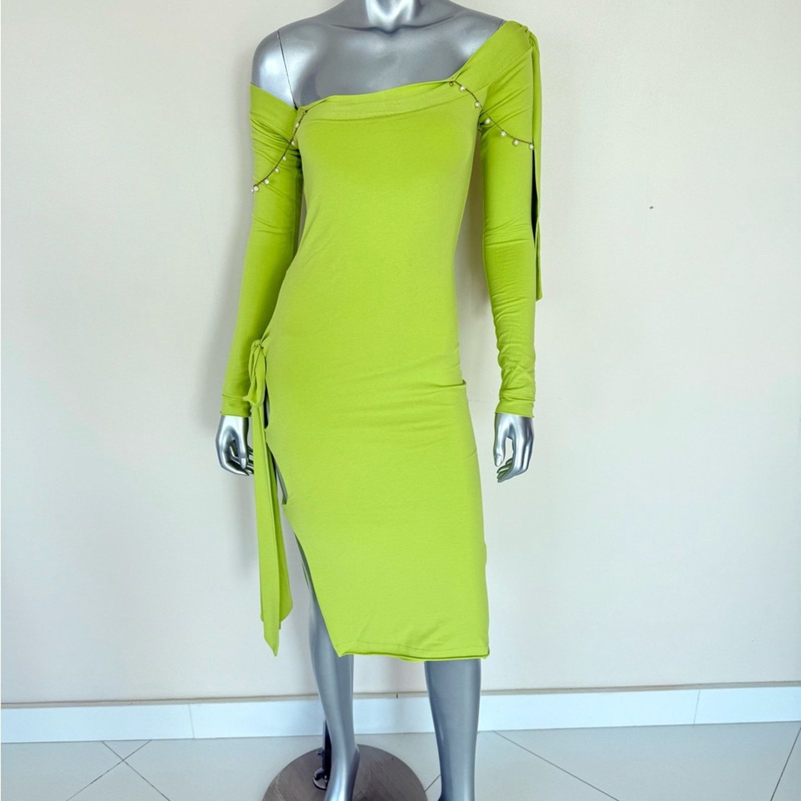 ROTATE Rotate Birger Christensen Beca Dress size 4 US Retail 480$ Size S / US 4 / IT 40 - 1 Thumbnail