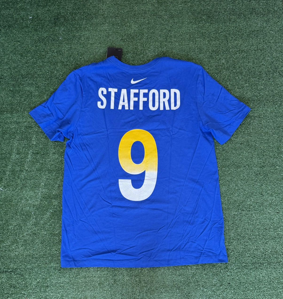 Nike Nike Los Angeles Rams Matthew Stafford T Shirt Mens Large Size US L / EU 52-54 / 3 - 3 Thumbnail