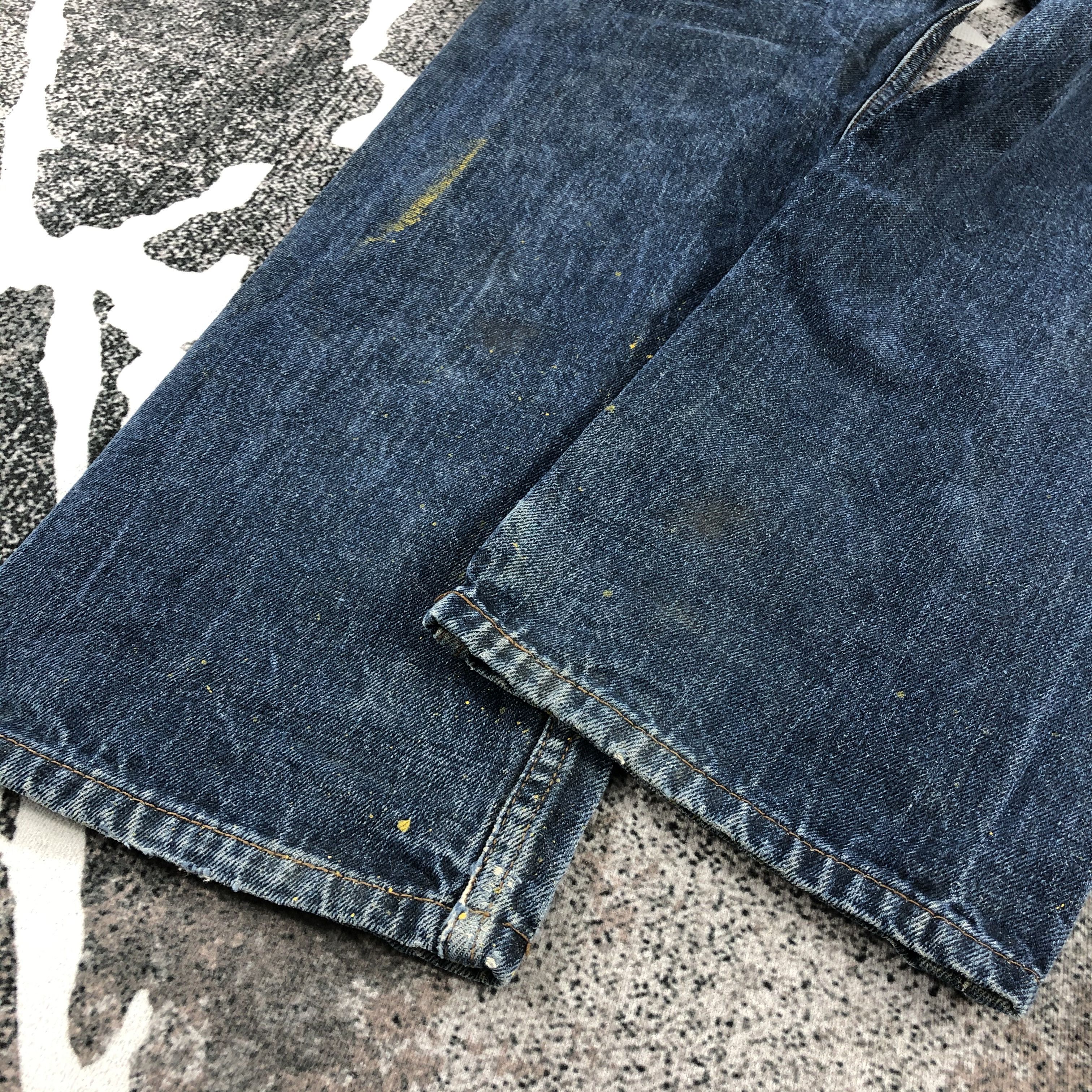 Levi's Vintage Levi's 514 Jeans Dark Wash Denim KJ988 Size US 30 / EU 46 - 6 Thumbnail