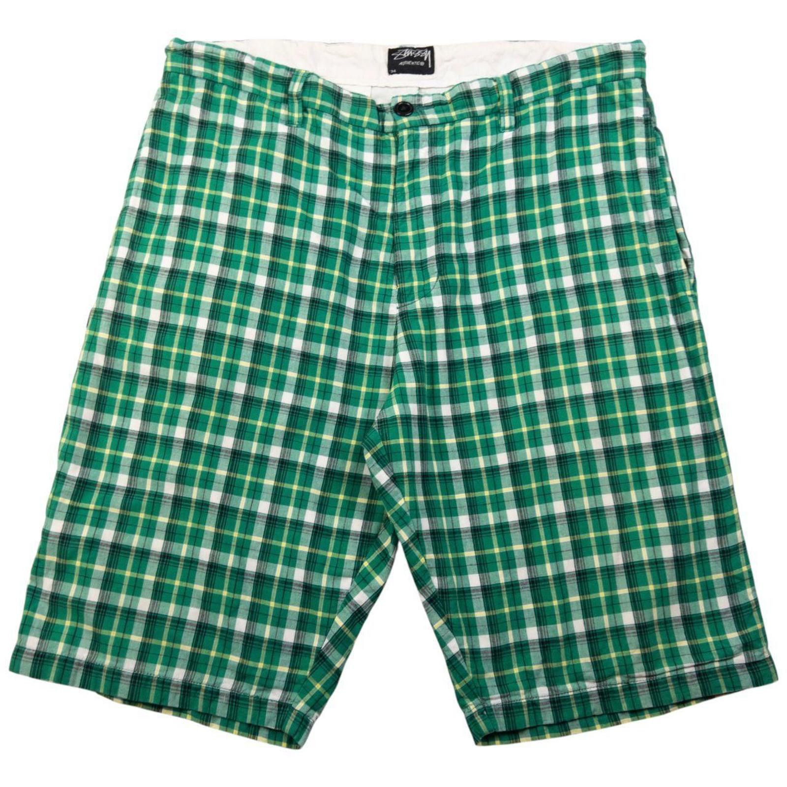 Stussy Vintage Stussy Checkered Shorts Size W36 Size US 36 / EU 52 - 1 Thumbnail