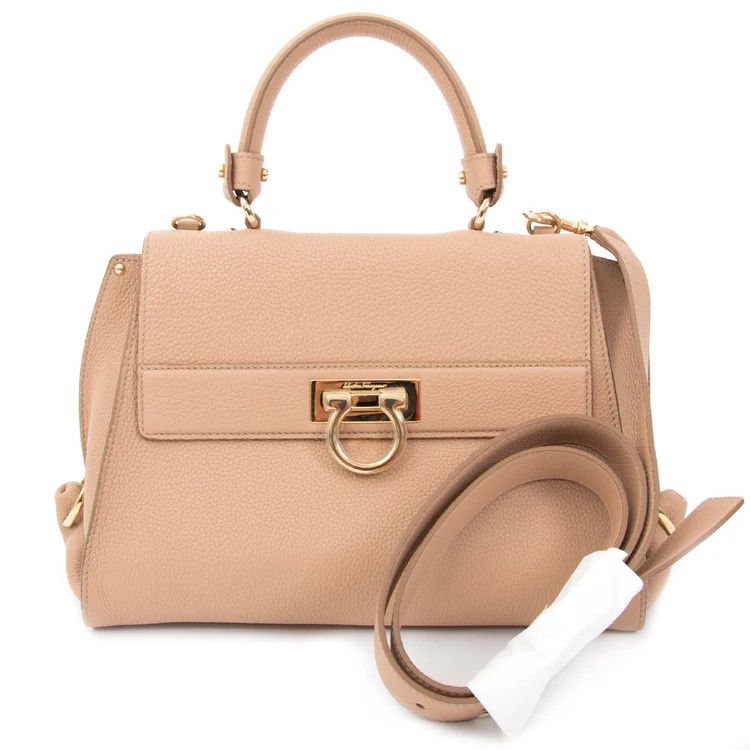 Salvatore Ferragamo o1s1rm0526 Size : OS / Shoulder Bag in Beige Size ONE SIZE - 1 Thumbnail