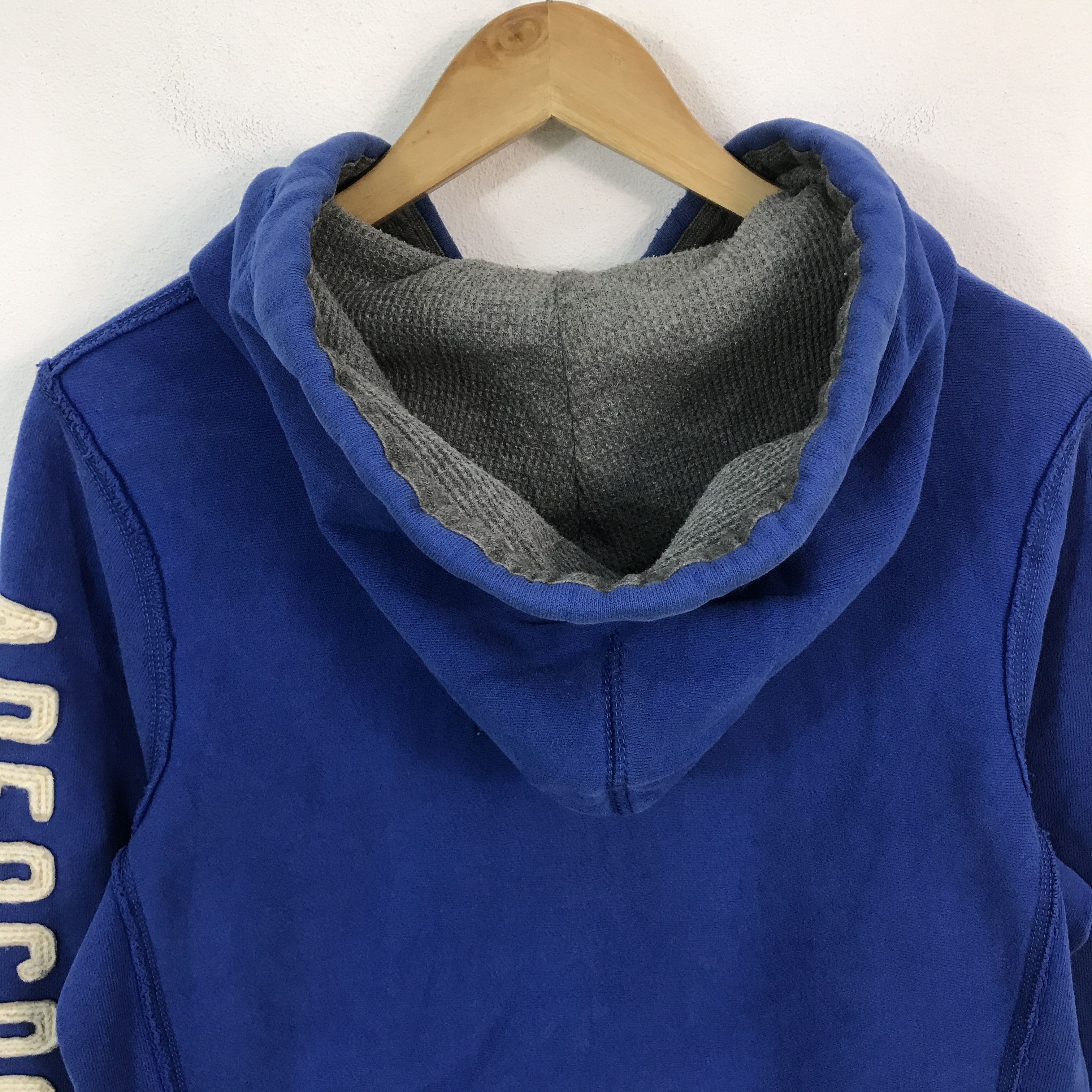 Abercrombie & Fitch × Japanese Brand Japan Abercrombie fitch Distressed hoodies zipper jacket Size US S / EU 44-46 / 1 - 4 Thumbnail