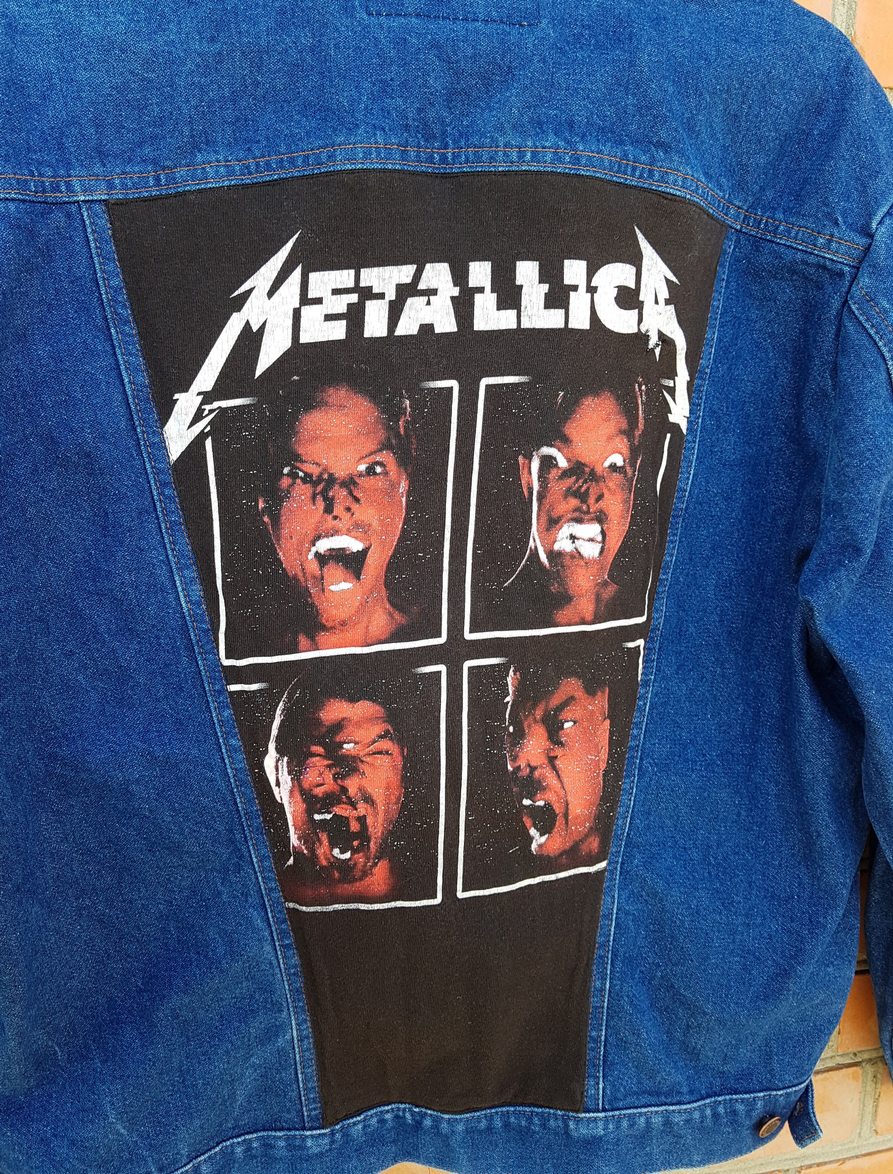 Wrangler Metallica WorldWired Vintage Wrangler Denim Jean Jacket sz L Size US L / EU 52-54 / 3 - 7 Thumbnail