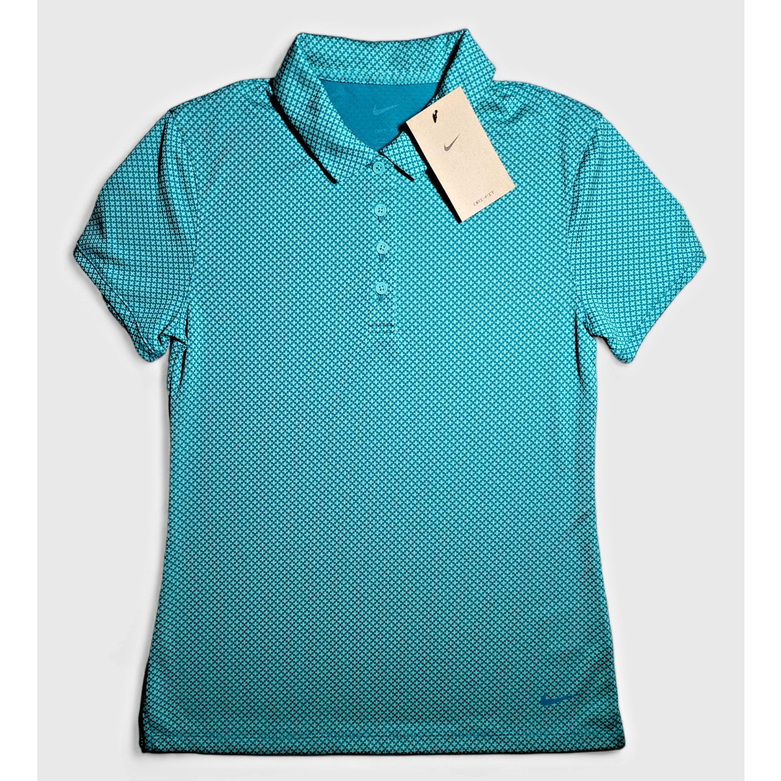 Nike NWT Nike Dri-FIT Victory Short Sleeve Golf Polo Teal Size XS Size XS / US 0-2 / IT 36-38 - 3 Thumbnail