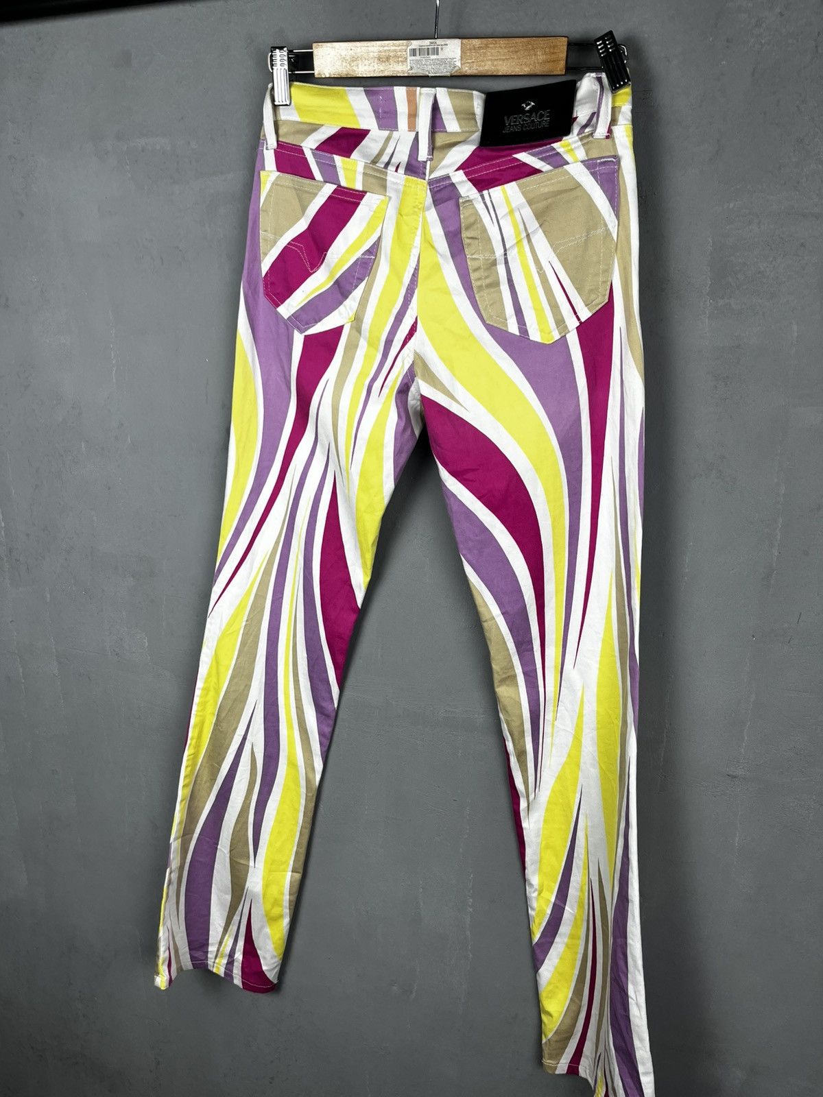 Versace Jeans Couture Versace Archive pants vintage hysteric Glamour style rare Size 27" / US 4 / IT 40 - 11 Thumbnail