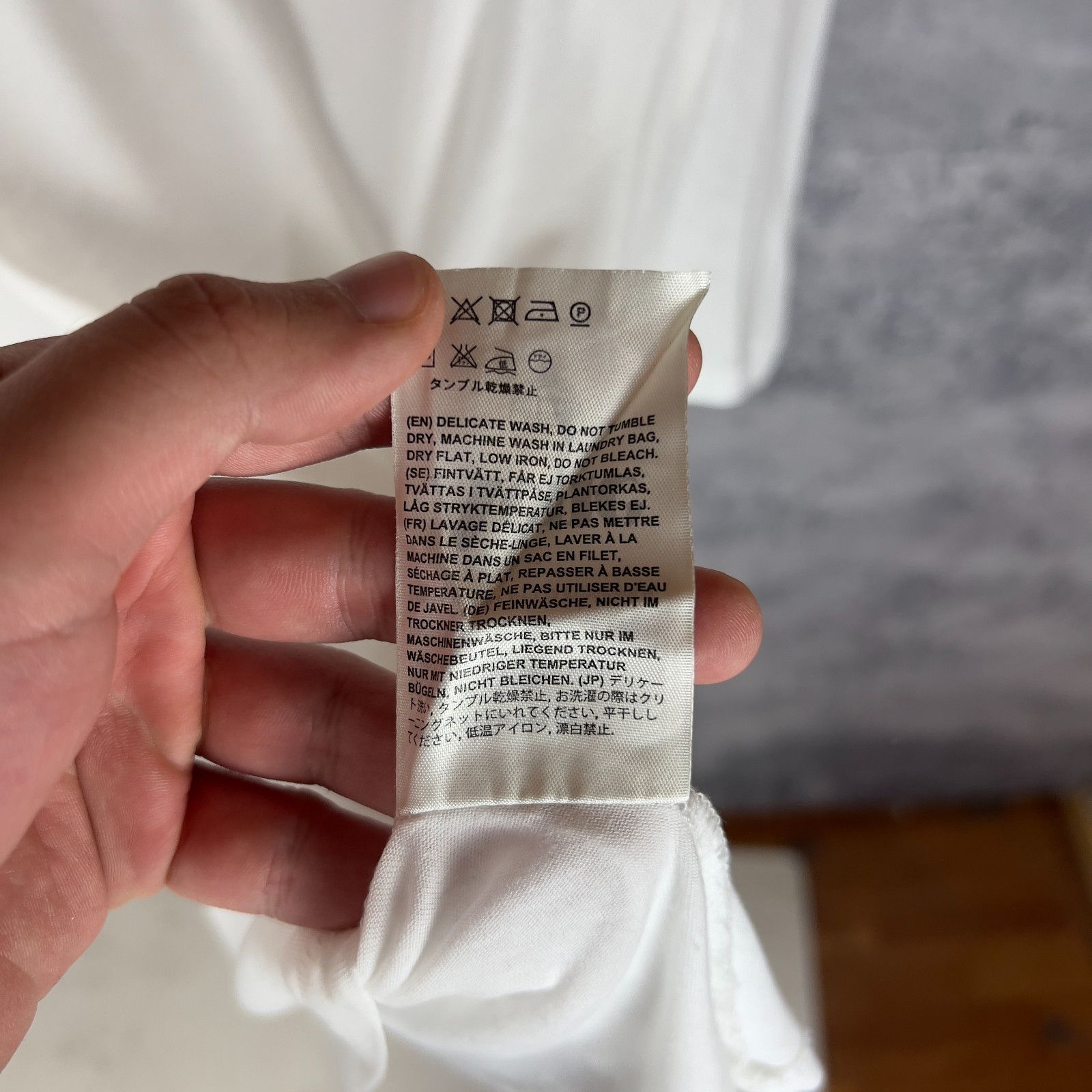 Acne Studios Acne Studios Women's Tee Size M White Lyocell Short Sleeve ` Size M / US 6-8 / IT 42-44 - 6 Thumbnail