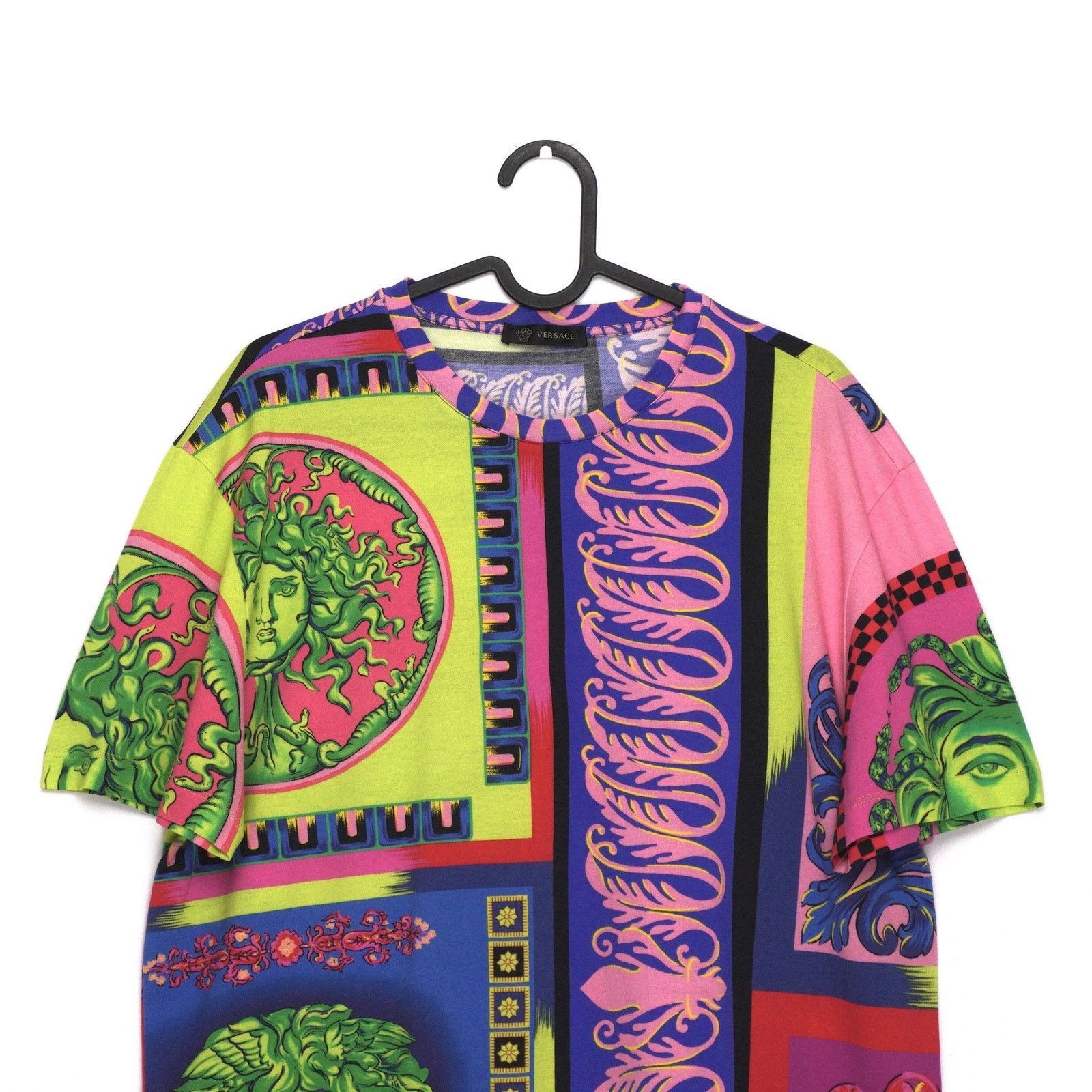 トップス Versace baroque Medusa T shirt Versace Baroque Medusa Printed Limited Edition Tee Shirt
